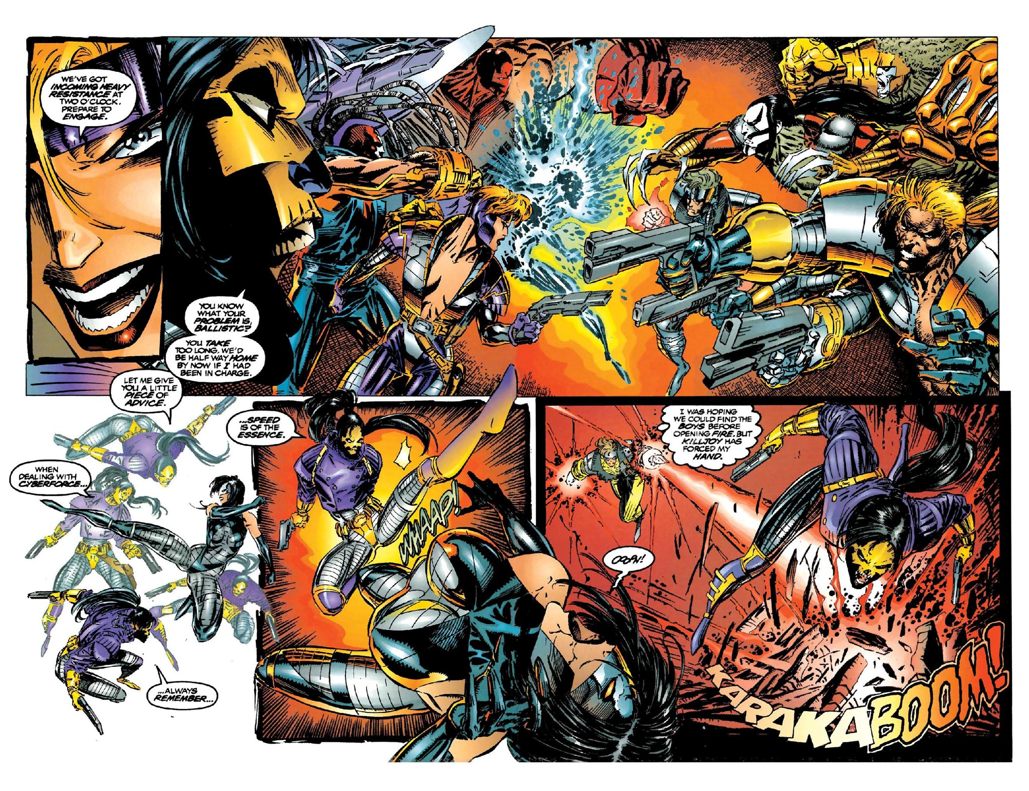 Read online Cyberforce (1992) comic -  Issue # _The Complete Cyberforce (Part 1) - 37