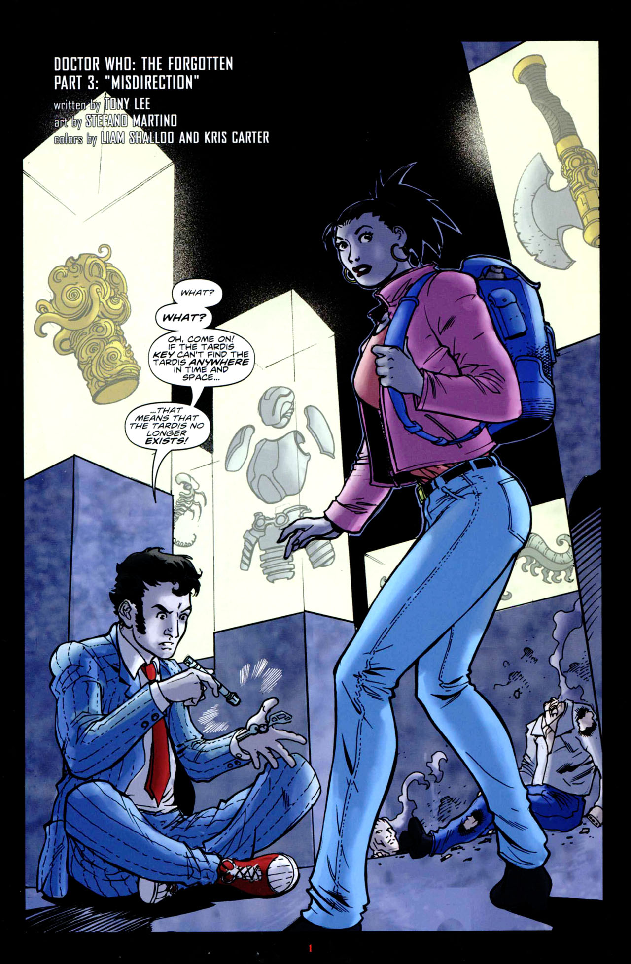 Read online Doctor Who: The Forgotten comic -  Issue #3 - 3