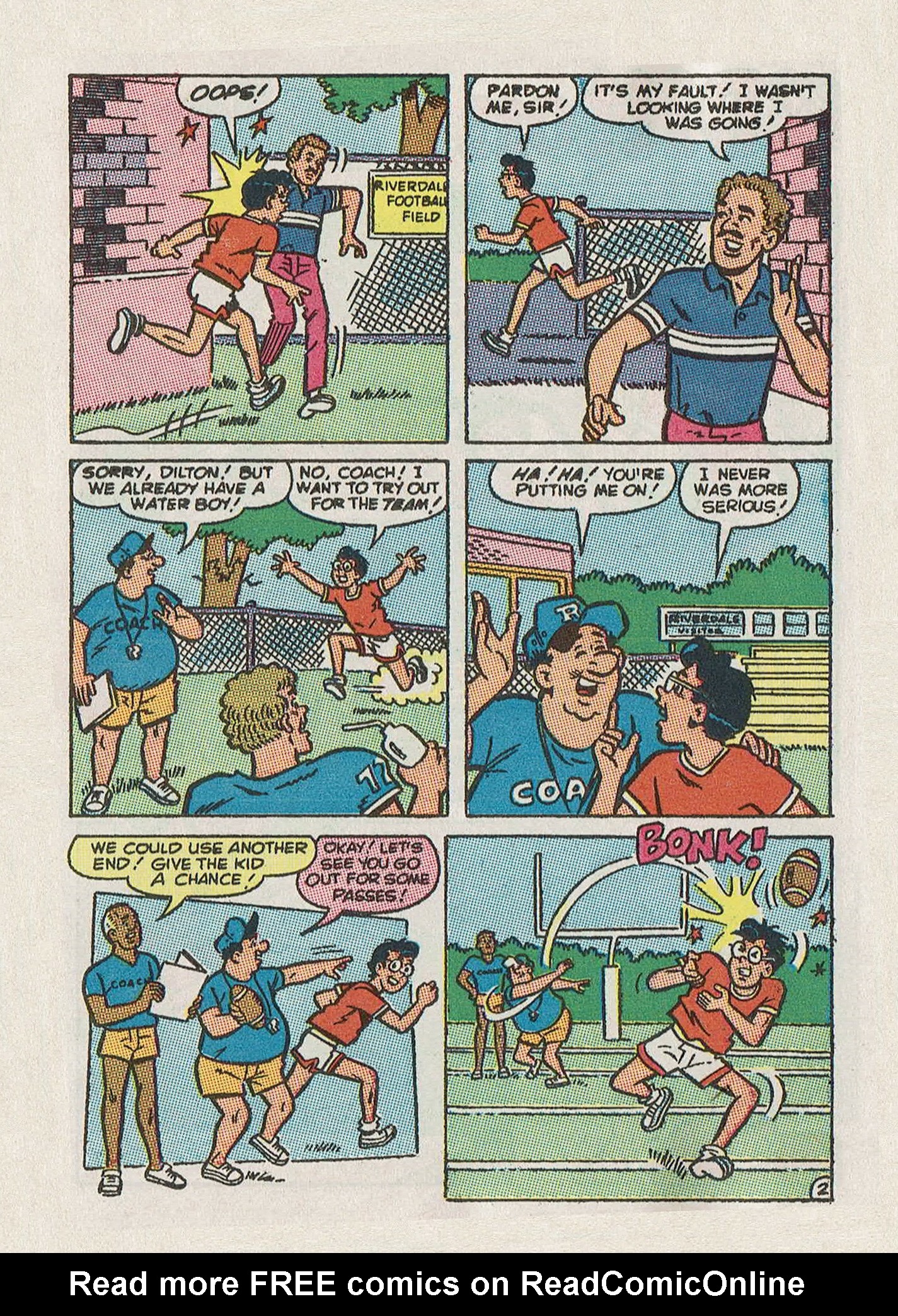 Read online Archie Annual Digest Magazine comic -  Issue #59 - 110