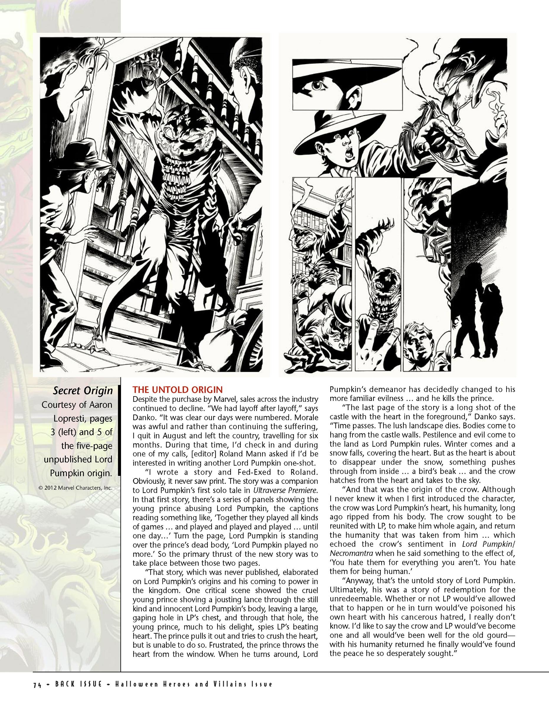 Read online Back Issue comic -  Issue #60 - 73