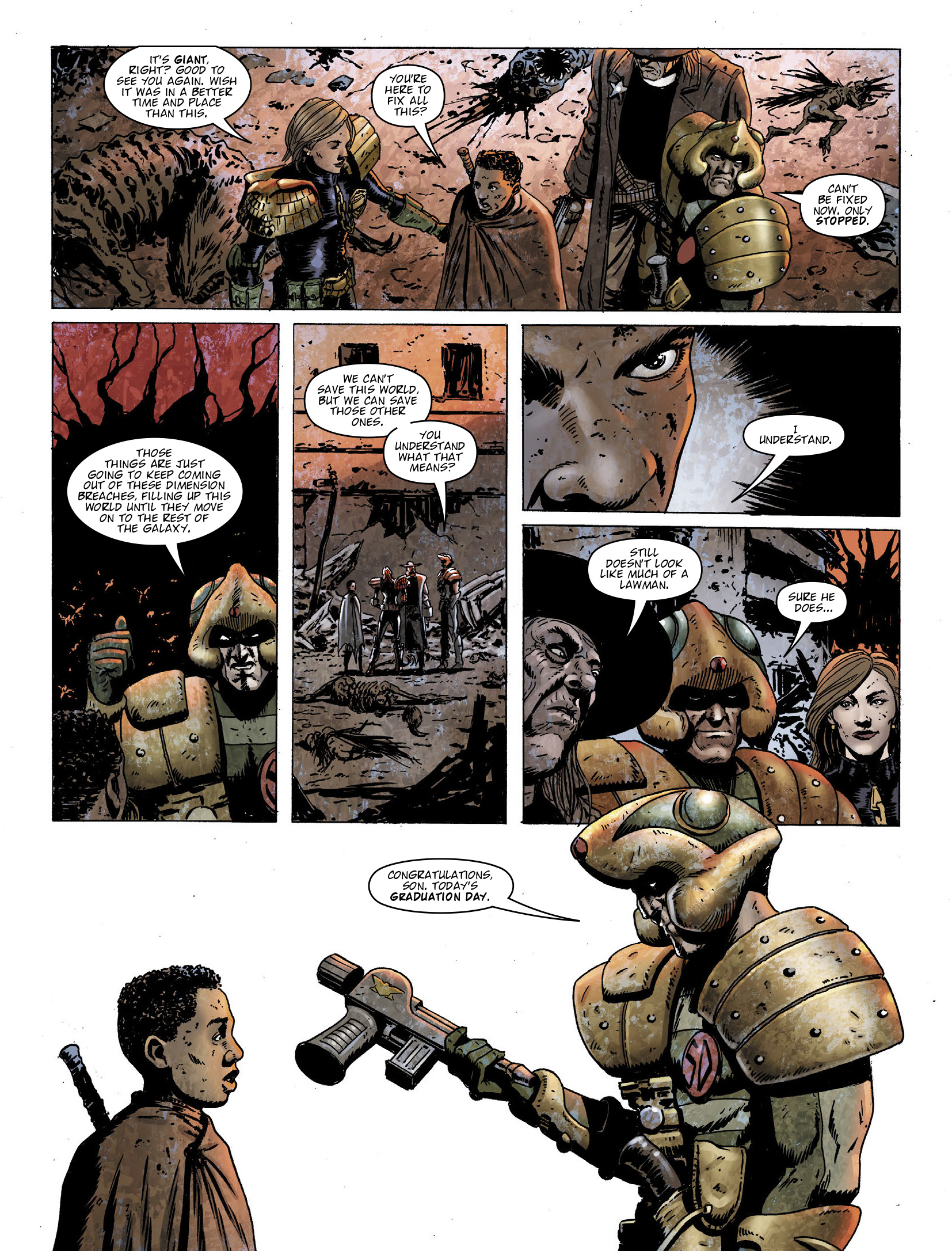 Read online Judge Dredd Megazine (Vol. 5) comic -  Issue #448 - 48