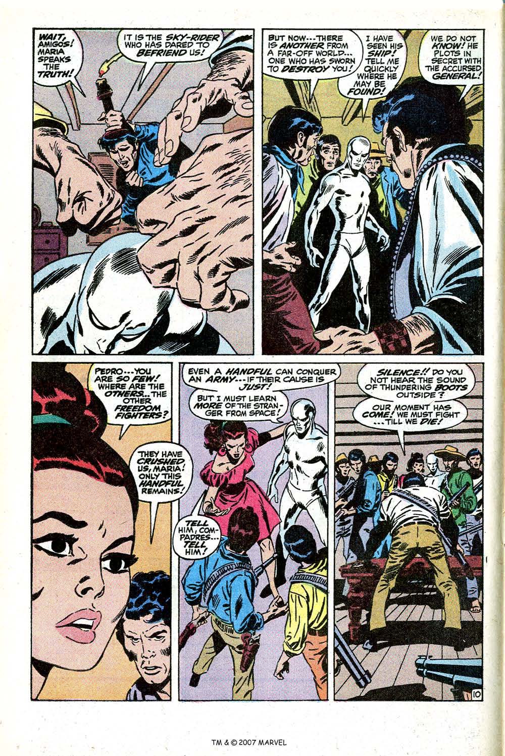 Read online Silver Surfer (1968) comic -  Issue #11 - 16