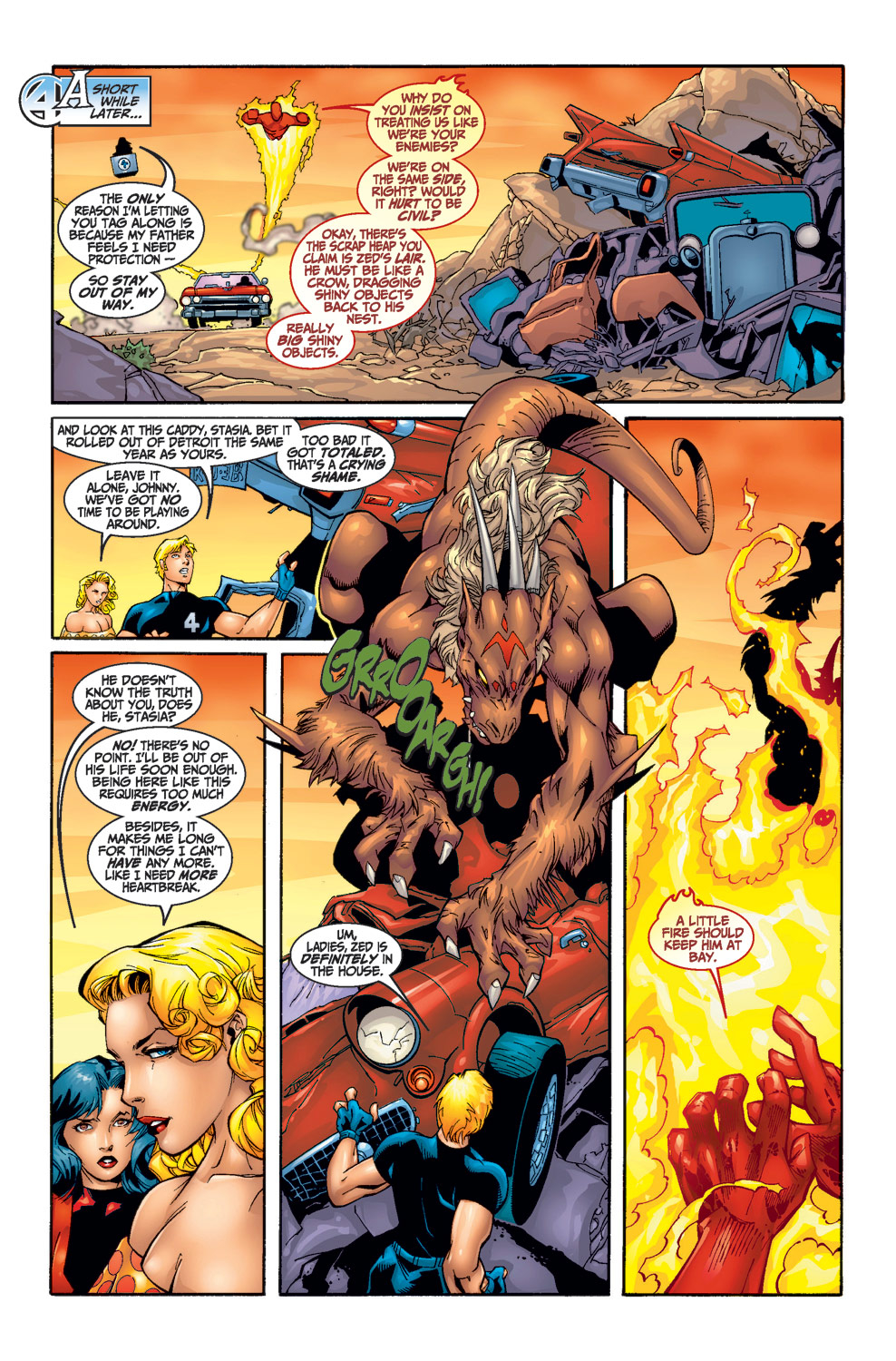 Read online Fantastic Four (1998) comic -  Issue #34 - 11
