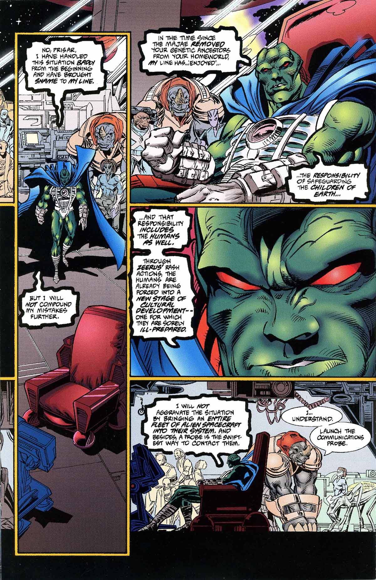 Read online Leonard Nimoy's Primortals (1995) comic -  Issue #5 - 7