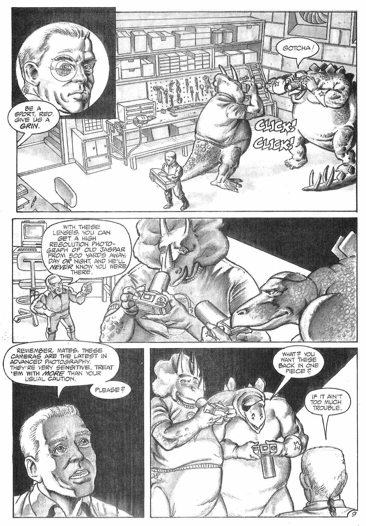 Read online Dinosaurs For Hire (1988) comic -  Issue #4 - 11