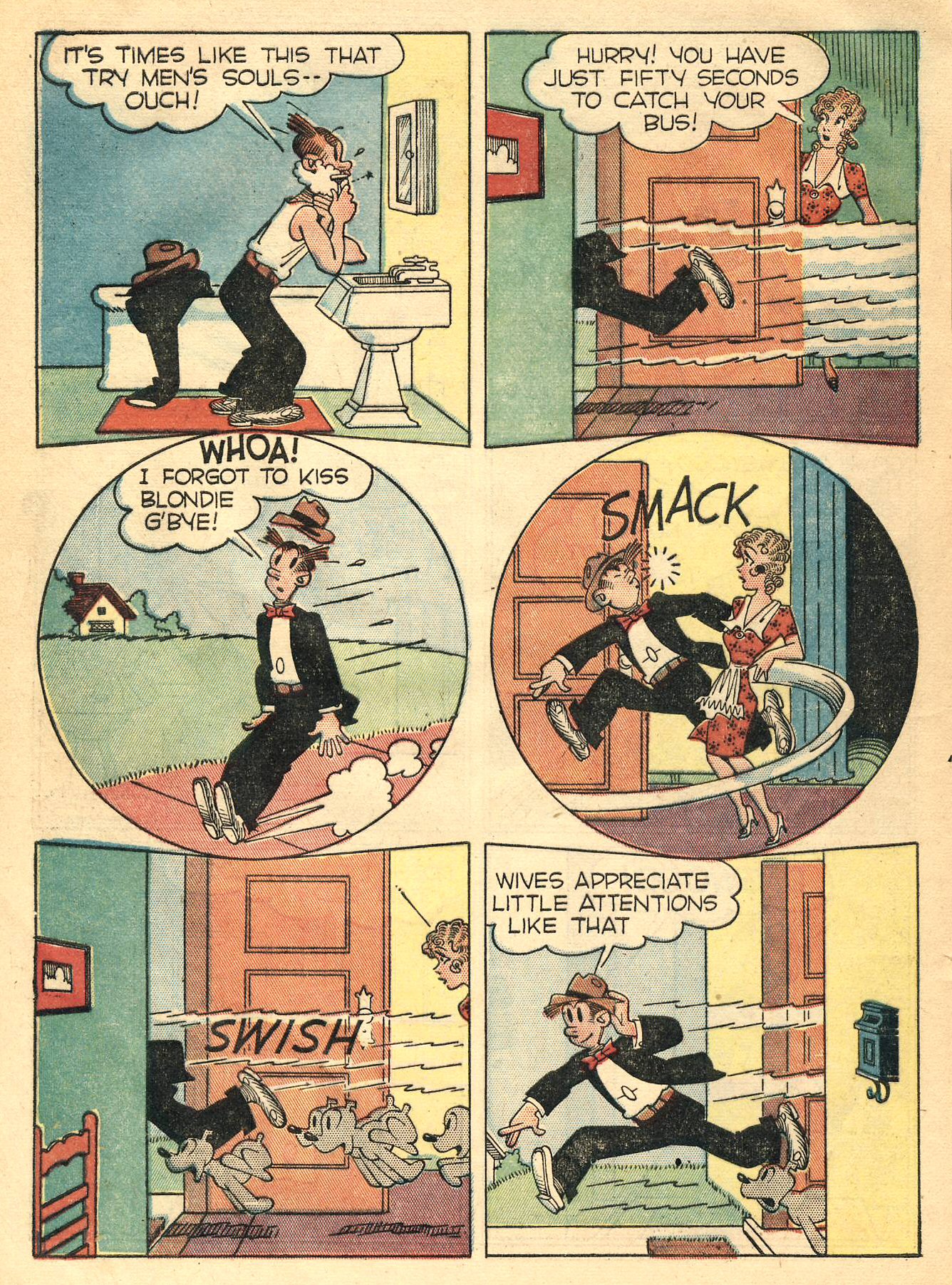 Read online Blondie Comics (1947) comic -  Issue #1 - 28
