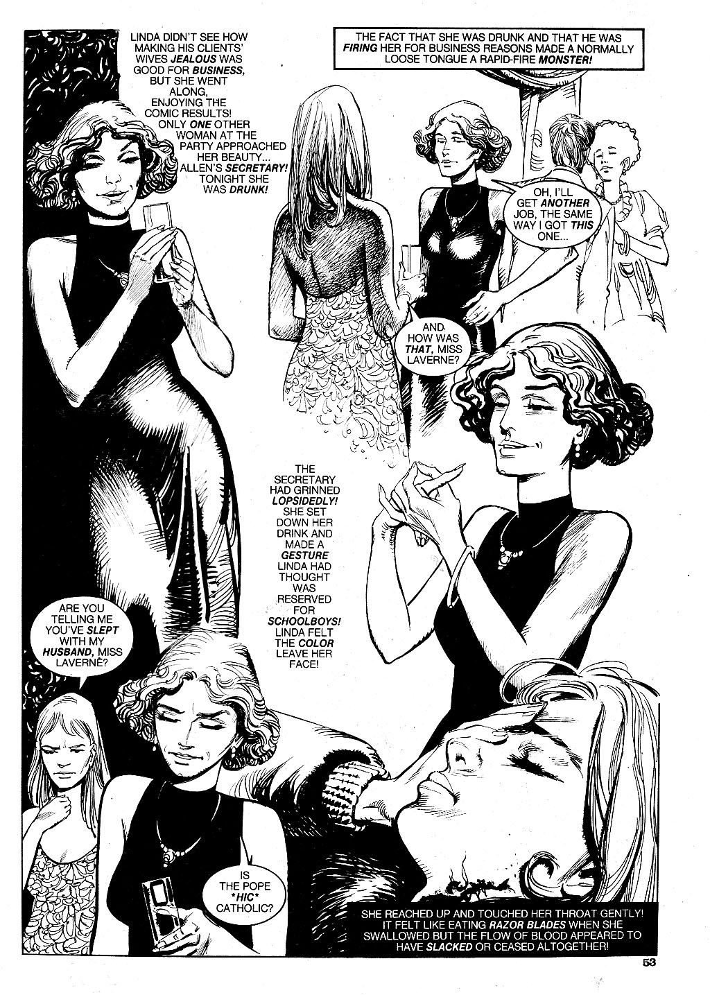 Read online Vampirella (1969) comic -  Issue #104 - 53