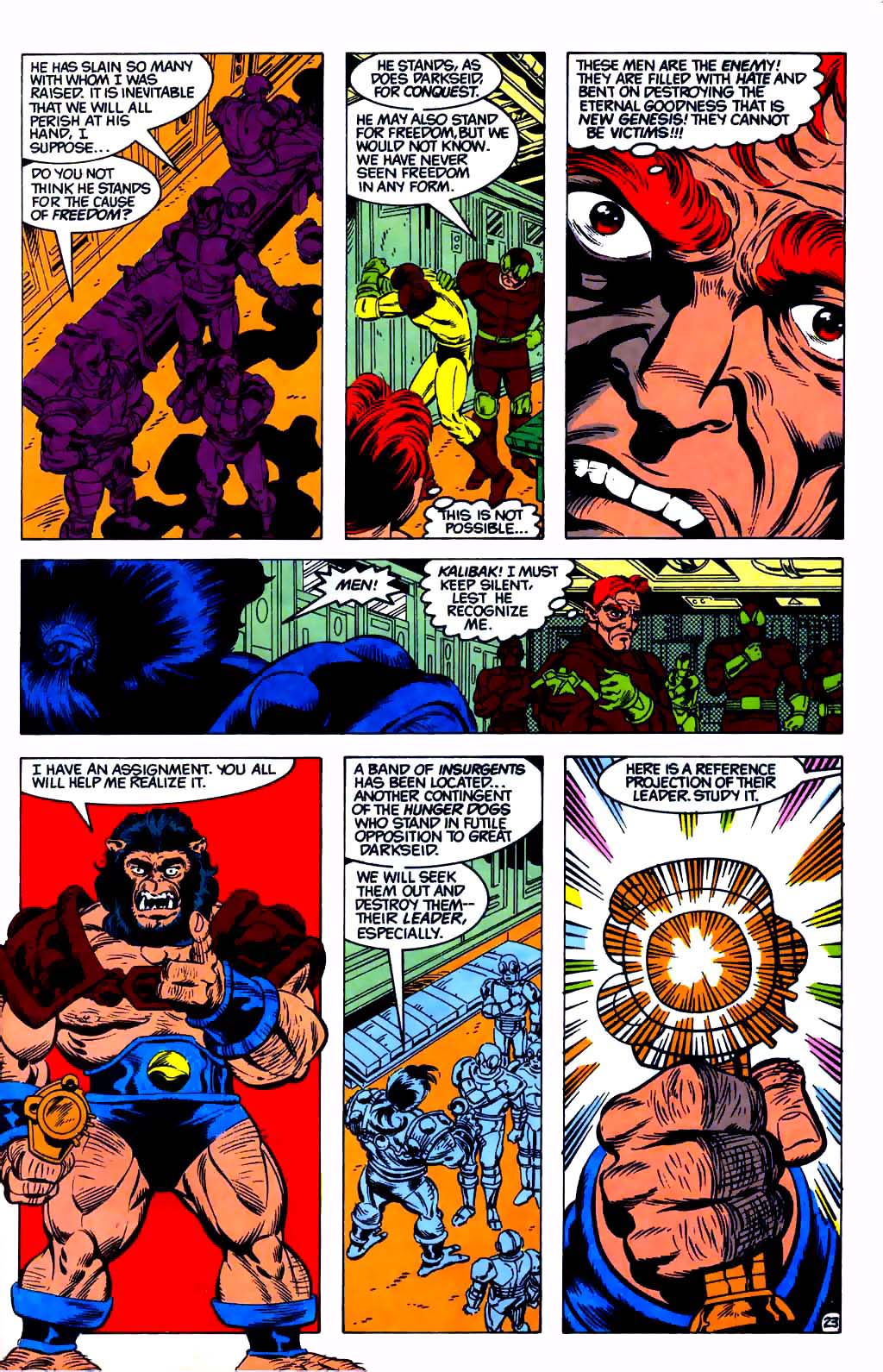 Read online The New Gods (1989) comic -  Issue #10 - 23