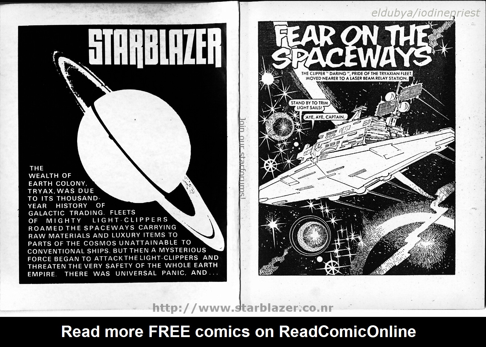 Read online Starblazer comic -  Issue #73 - 3