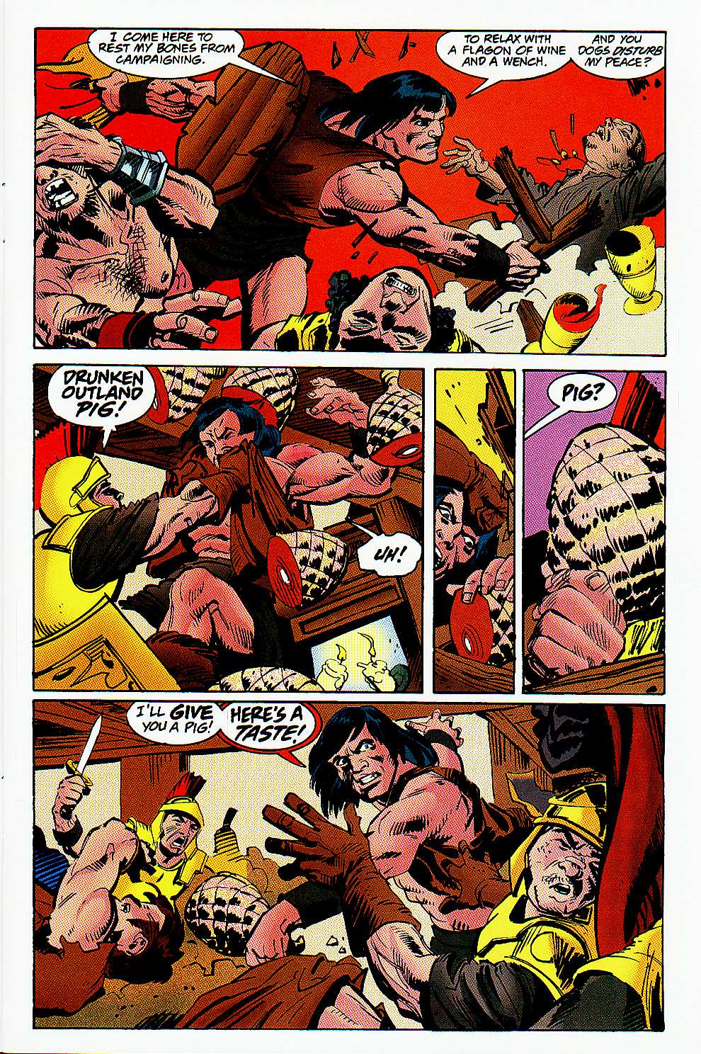 Read online Conan the Barbarian: The Usurper comic -  Issue #1 - 6