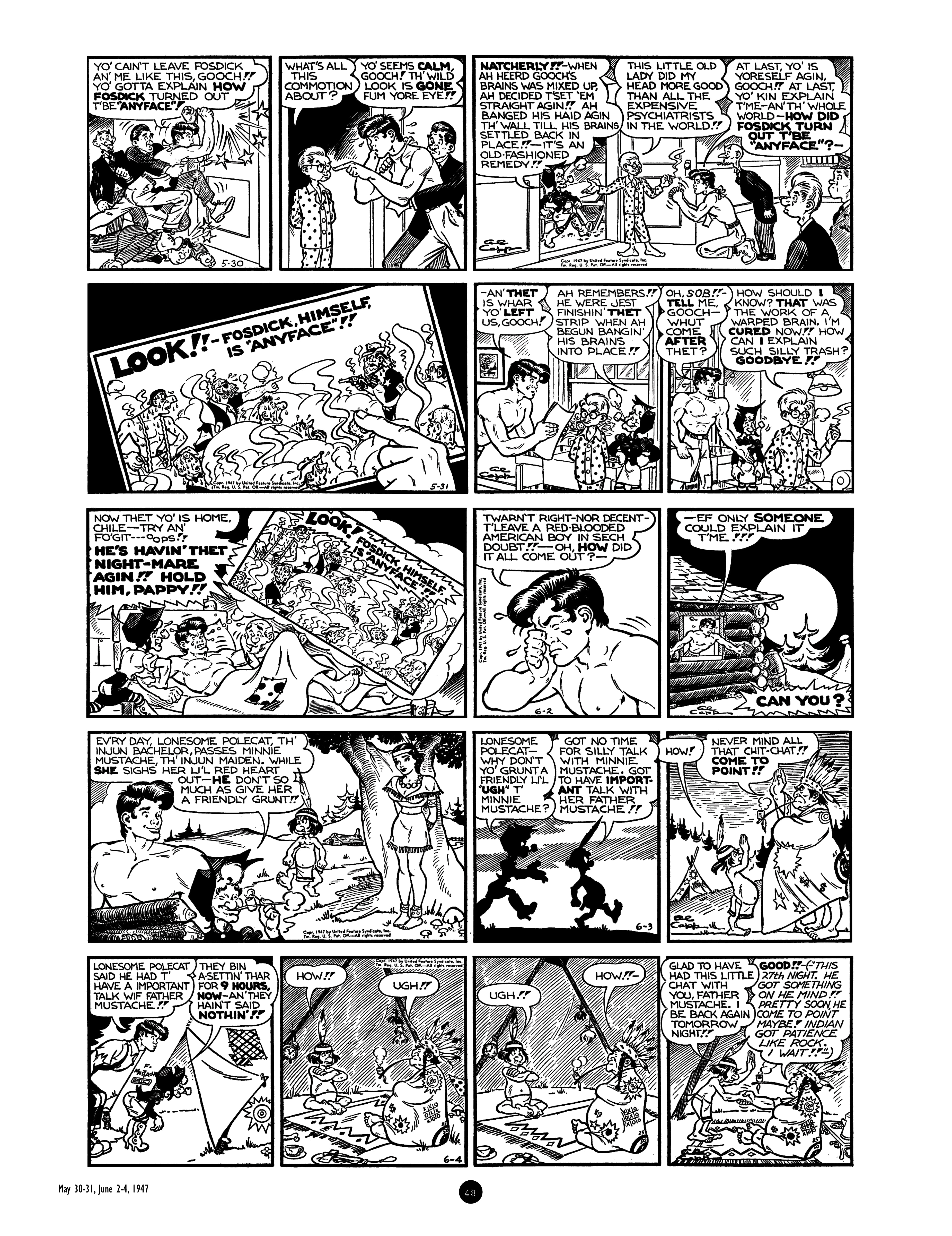 Read online Al Capp's Li'l Abner Complete Daily & Color Sunday Comics comic -  Issue # TPB 7 (Part 1) - 48
