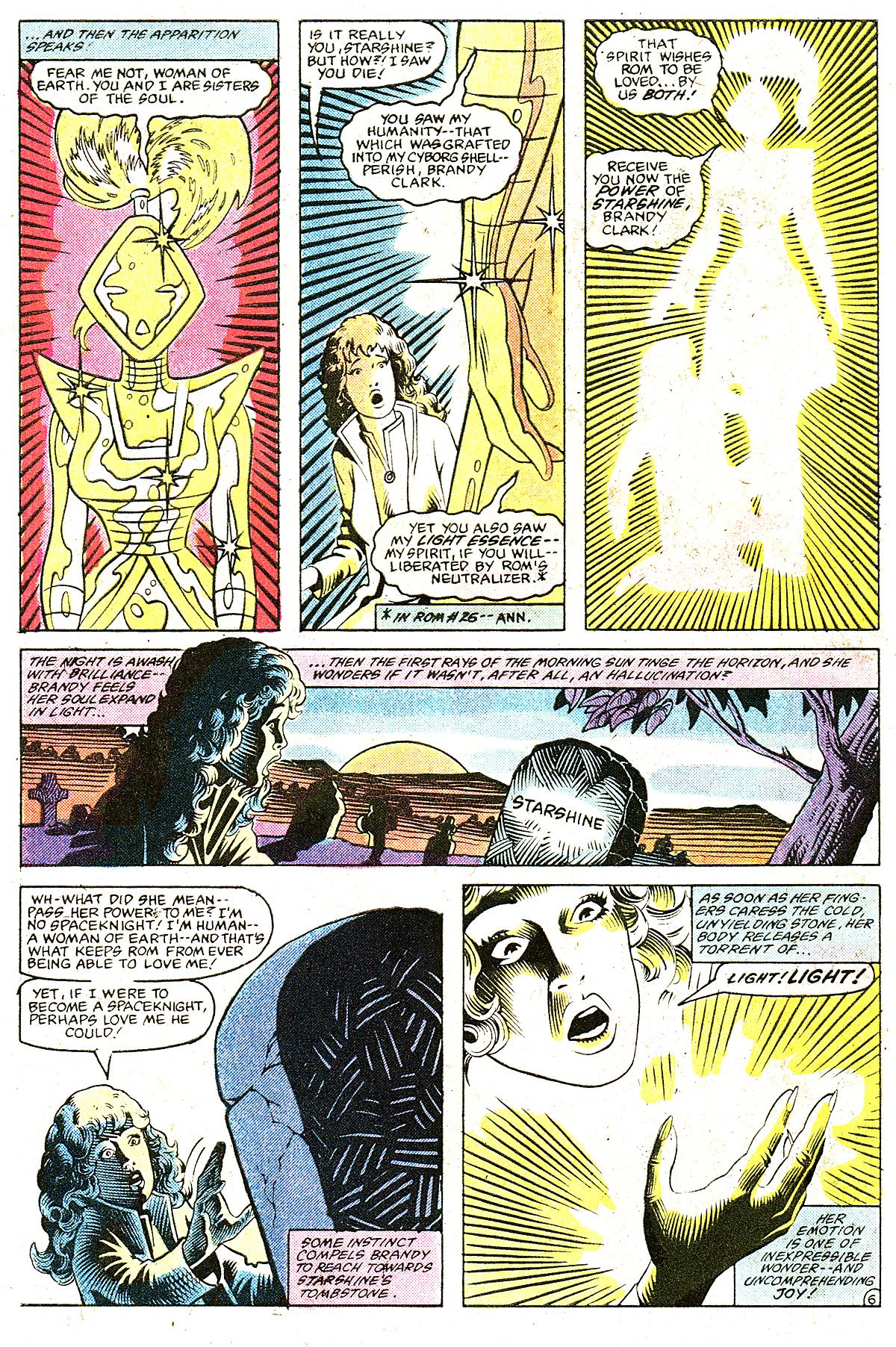 Read online ROM (1979) comic -  Issue #36 - 7