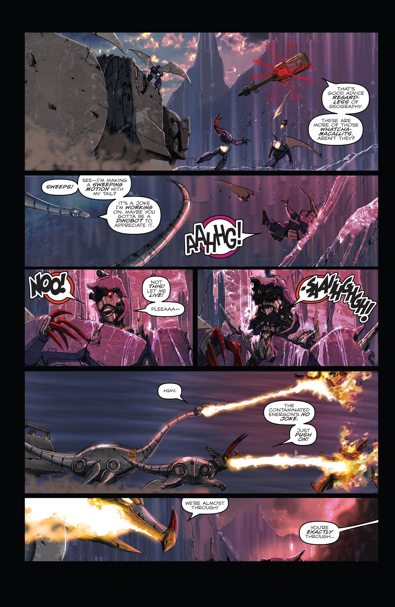 Read online The Transformers: Redemption of the Dinobots comic -  Issue # TPB - 85