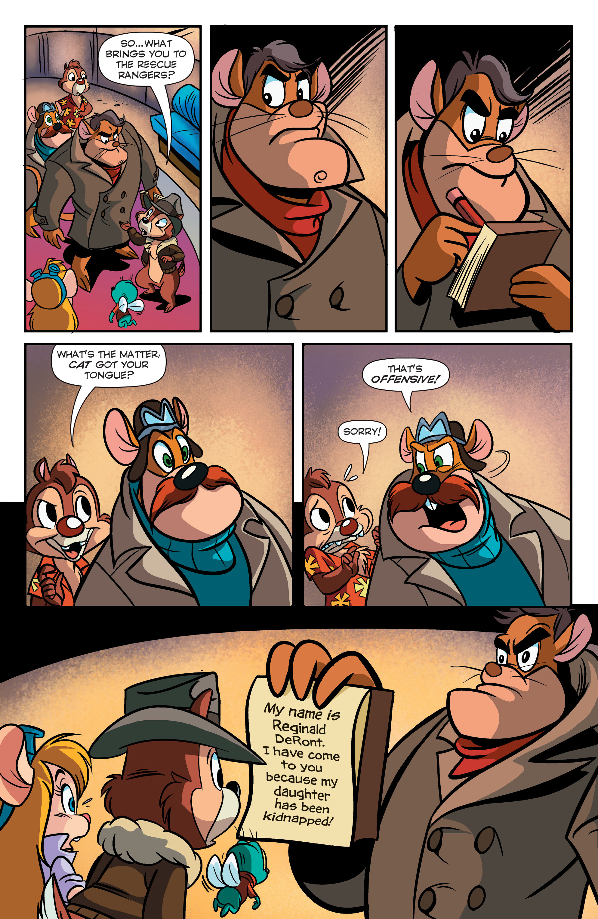 Read online Disney Afternoon Giant comic -  Issue #6 - 8