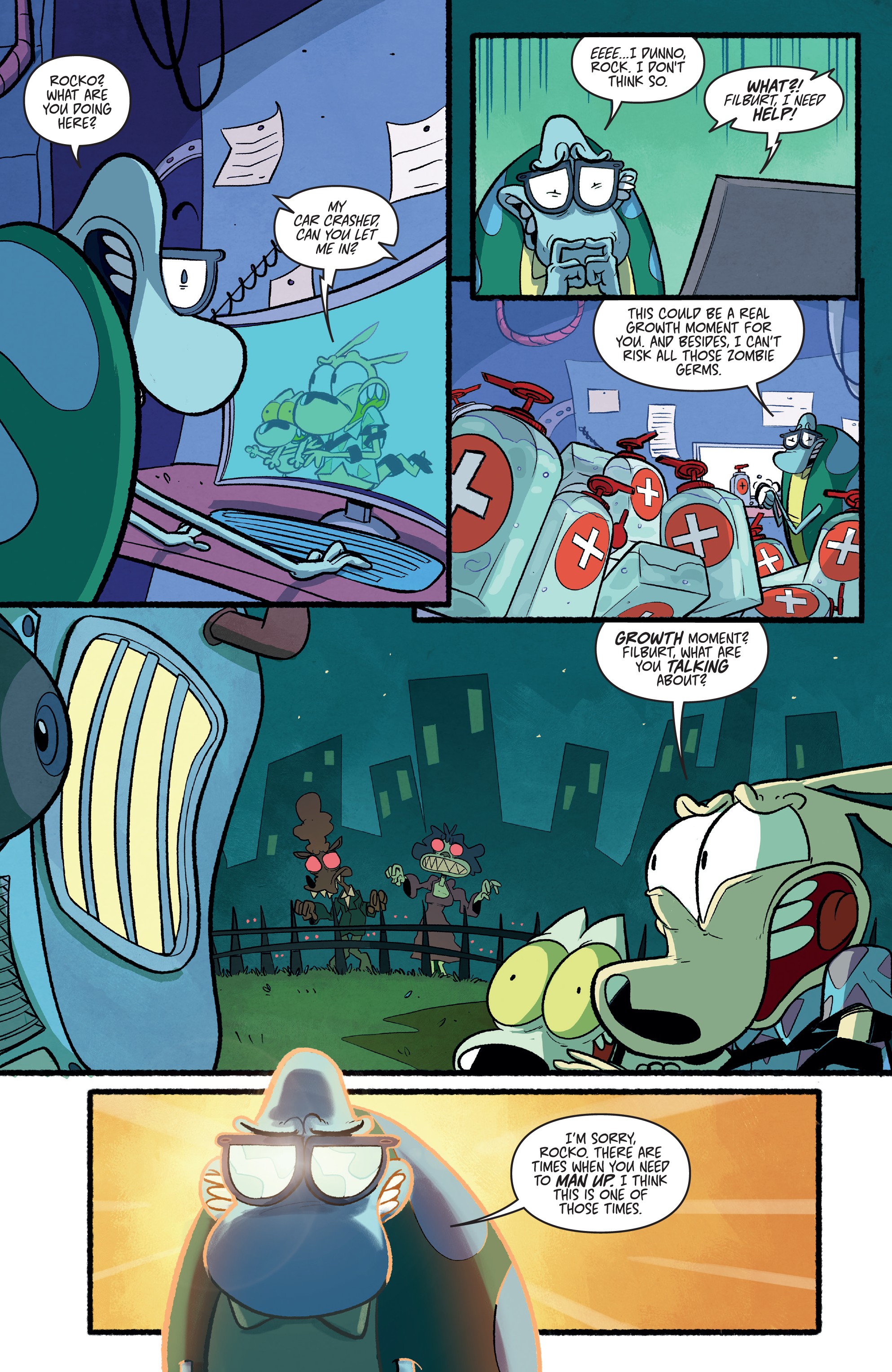Read online Rocko's Modern Afterlife comic -  Issue #2 - 9