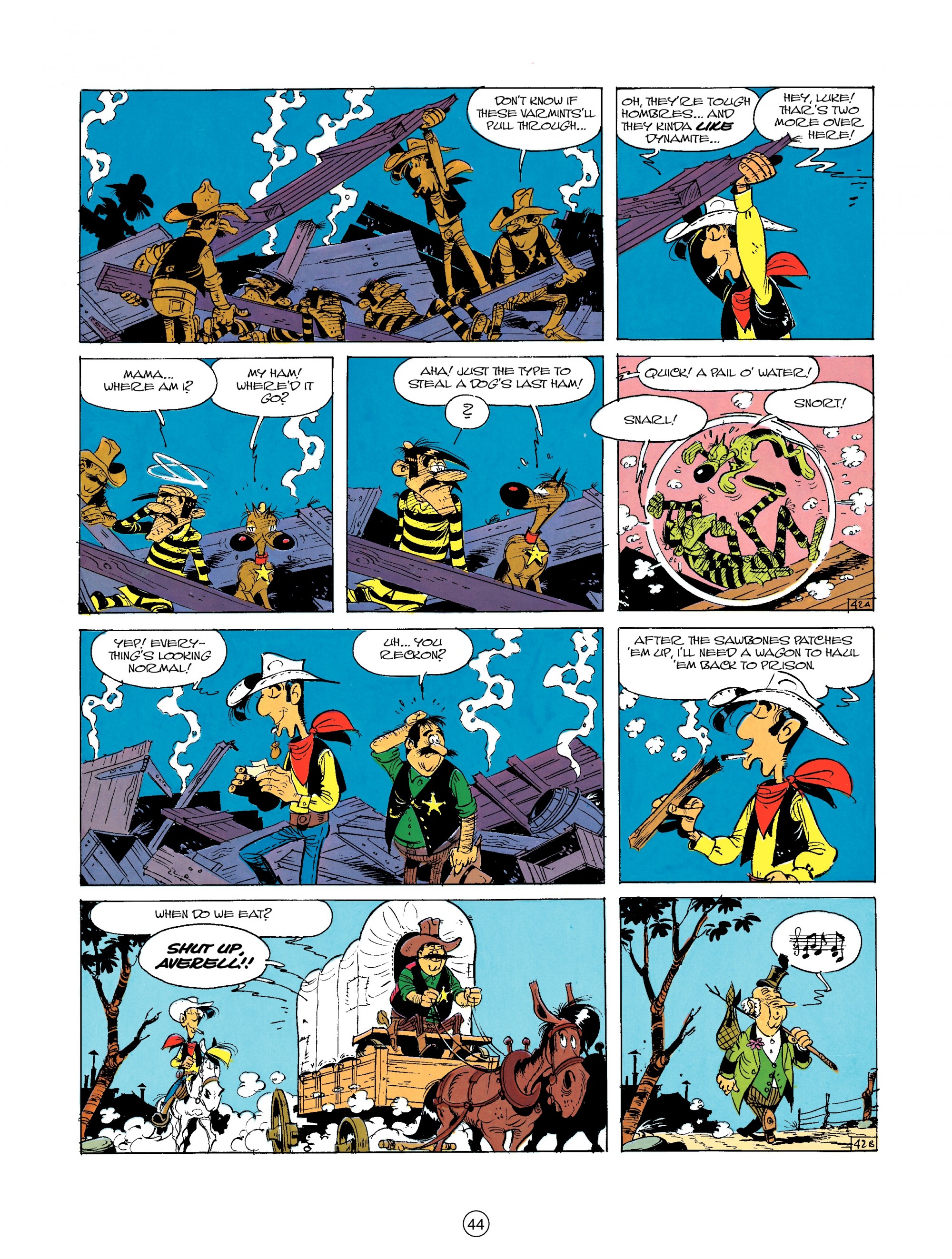 Read online A Lucky Luke Adventure comic -  Issue #23 - 44