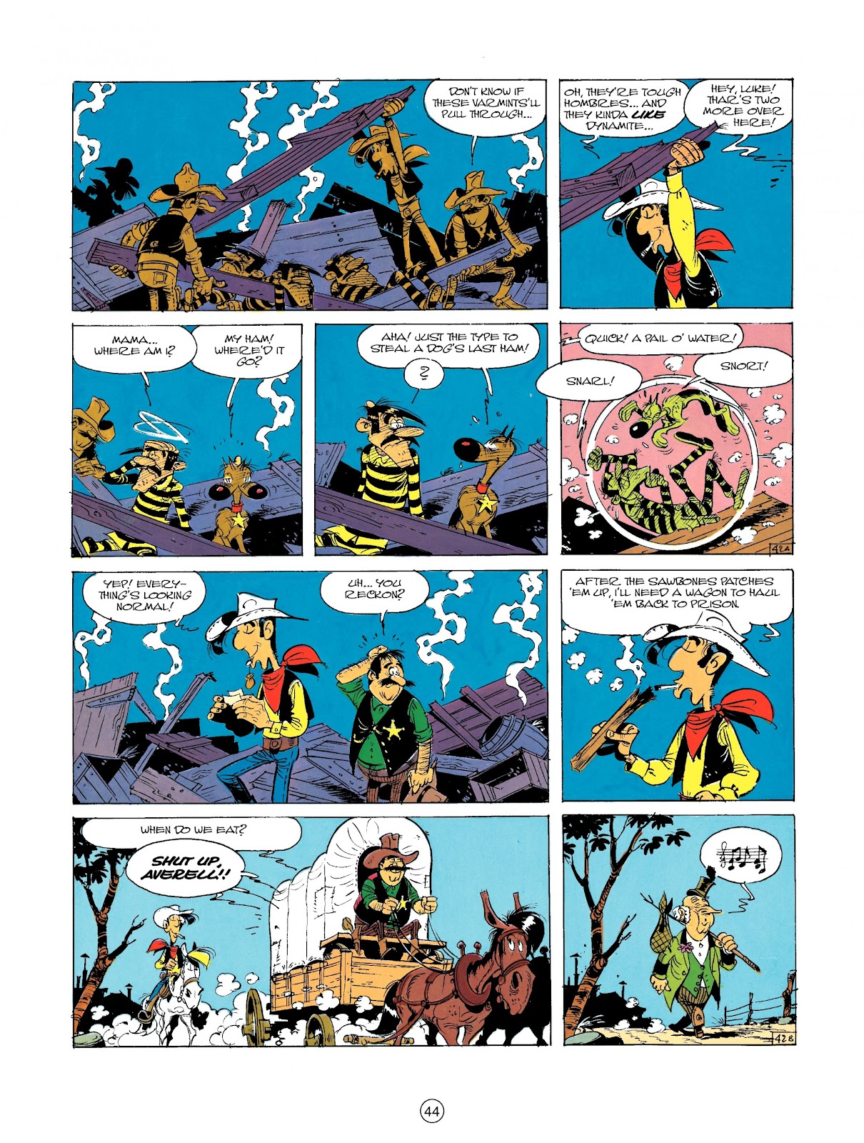 A Lucky Luke Adventure issue 23 - Page 44