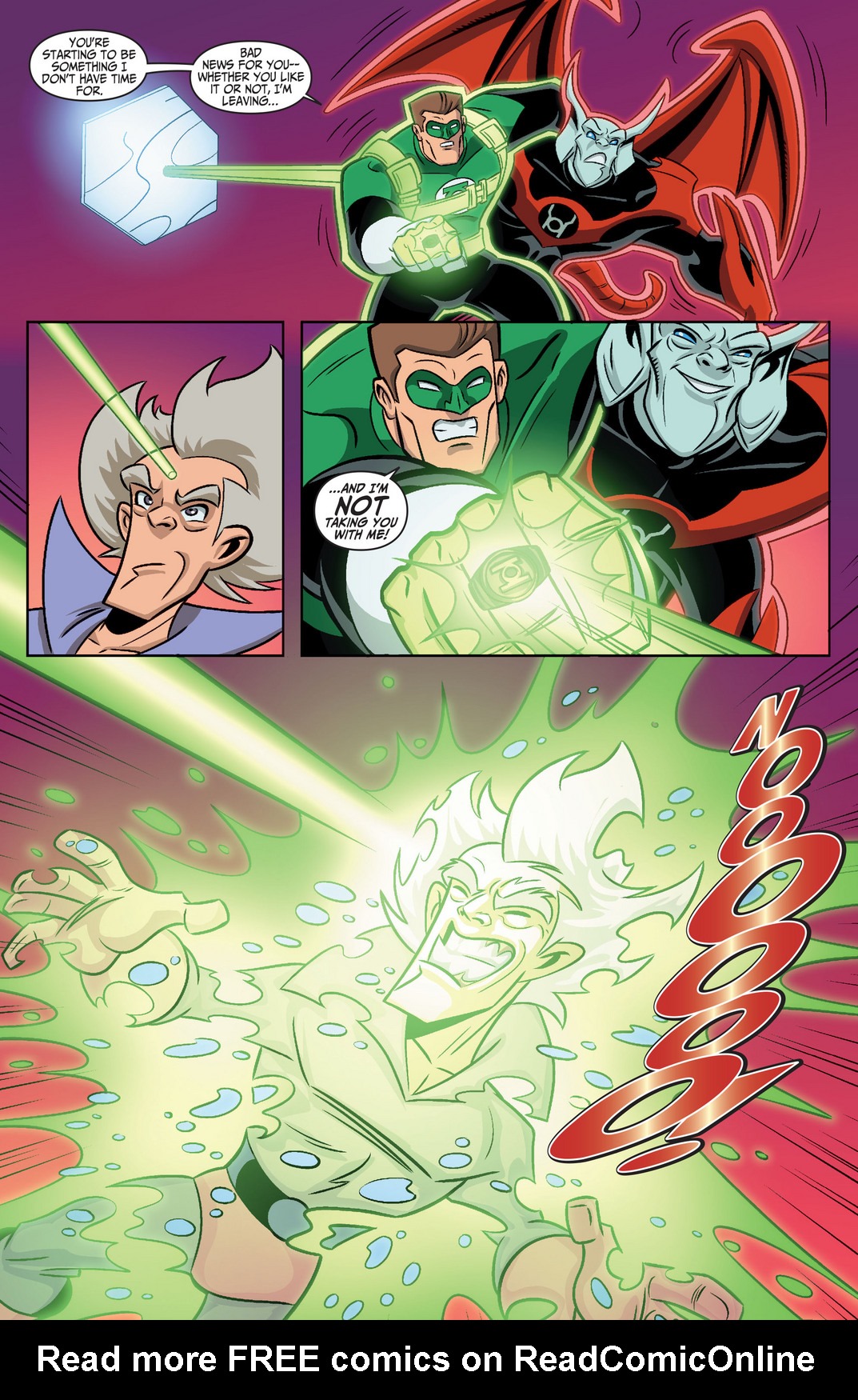 Read online Green Lantern: The Animated Series comic -  Issue #9 - 10