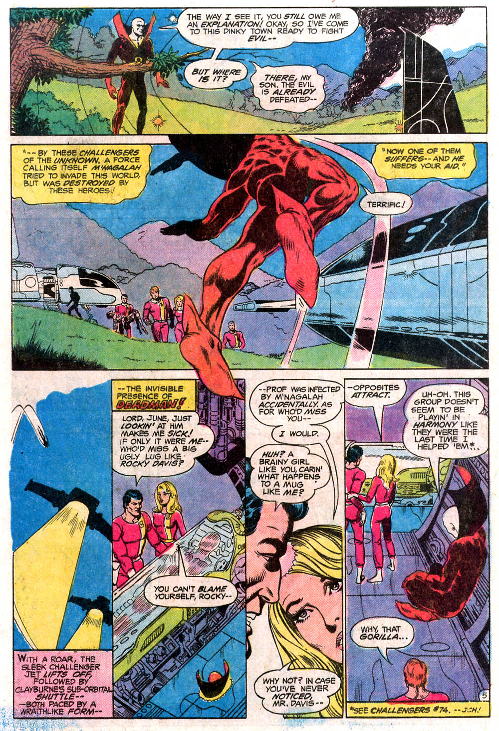 Read online Challengers of the Unknown (1958) comic -  Issue #84 - 7