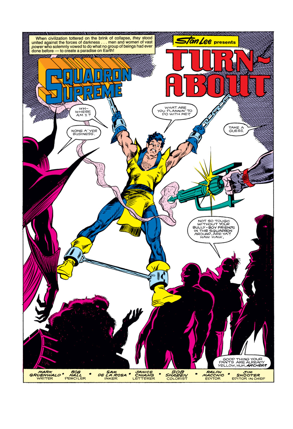 Read online Squadron Supreme (1985) comic -  Issue #5 - 2