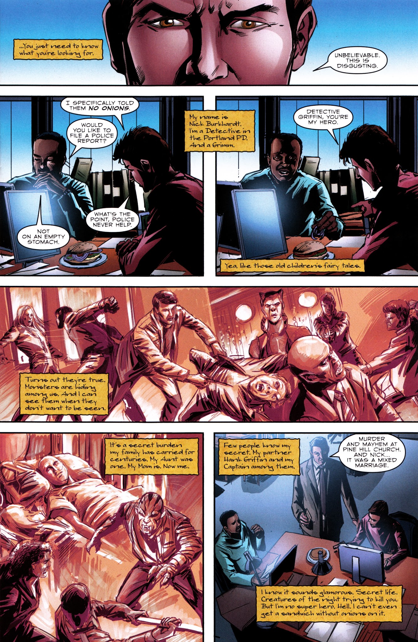 Read online Grimm (2013) comic -  Issue #0 - 7