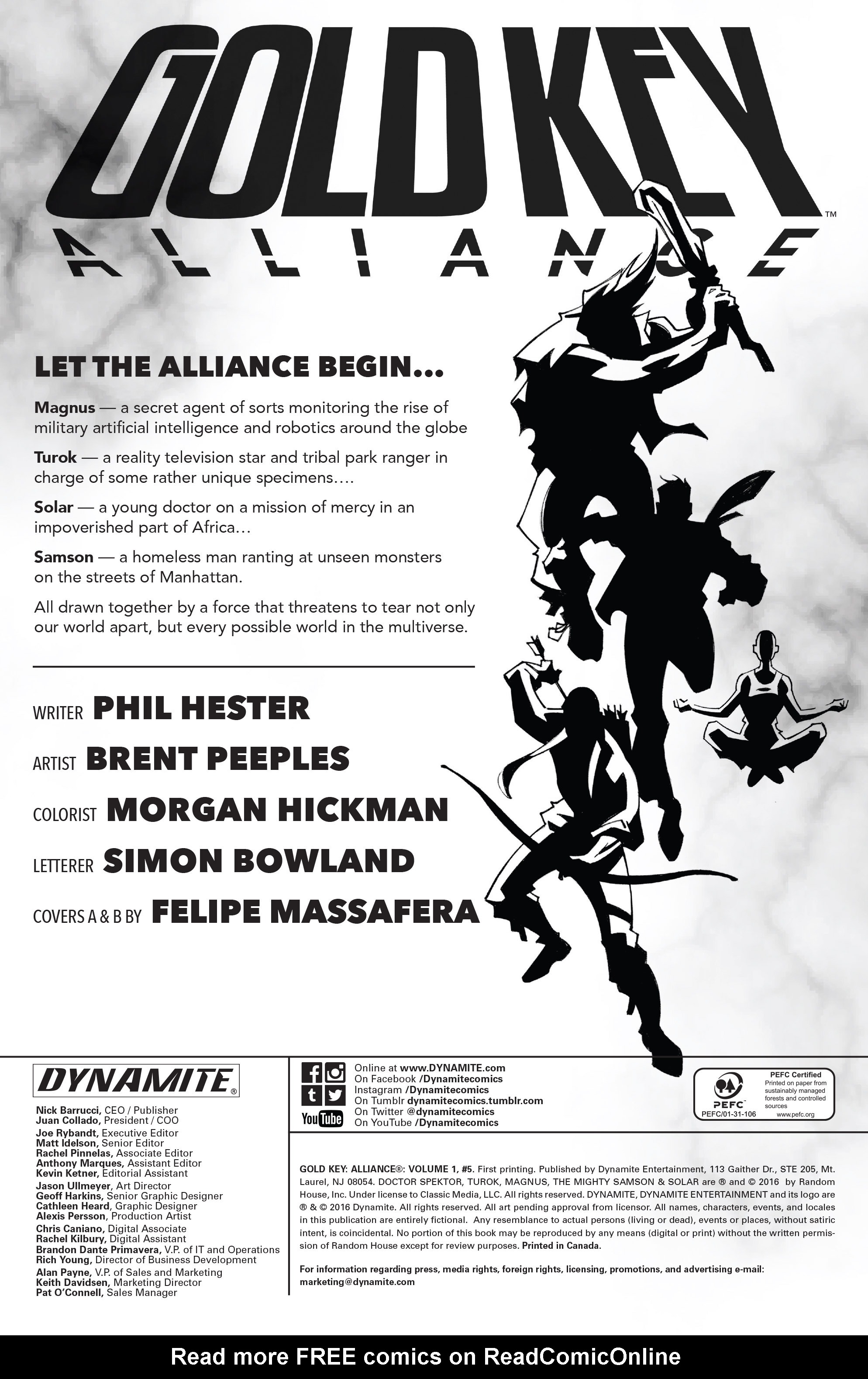 Read online Gold Key: Alliance comic -  Issue #5 - 2