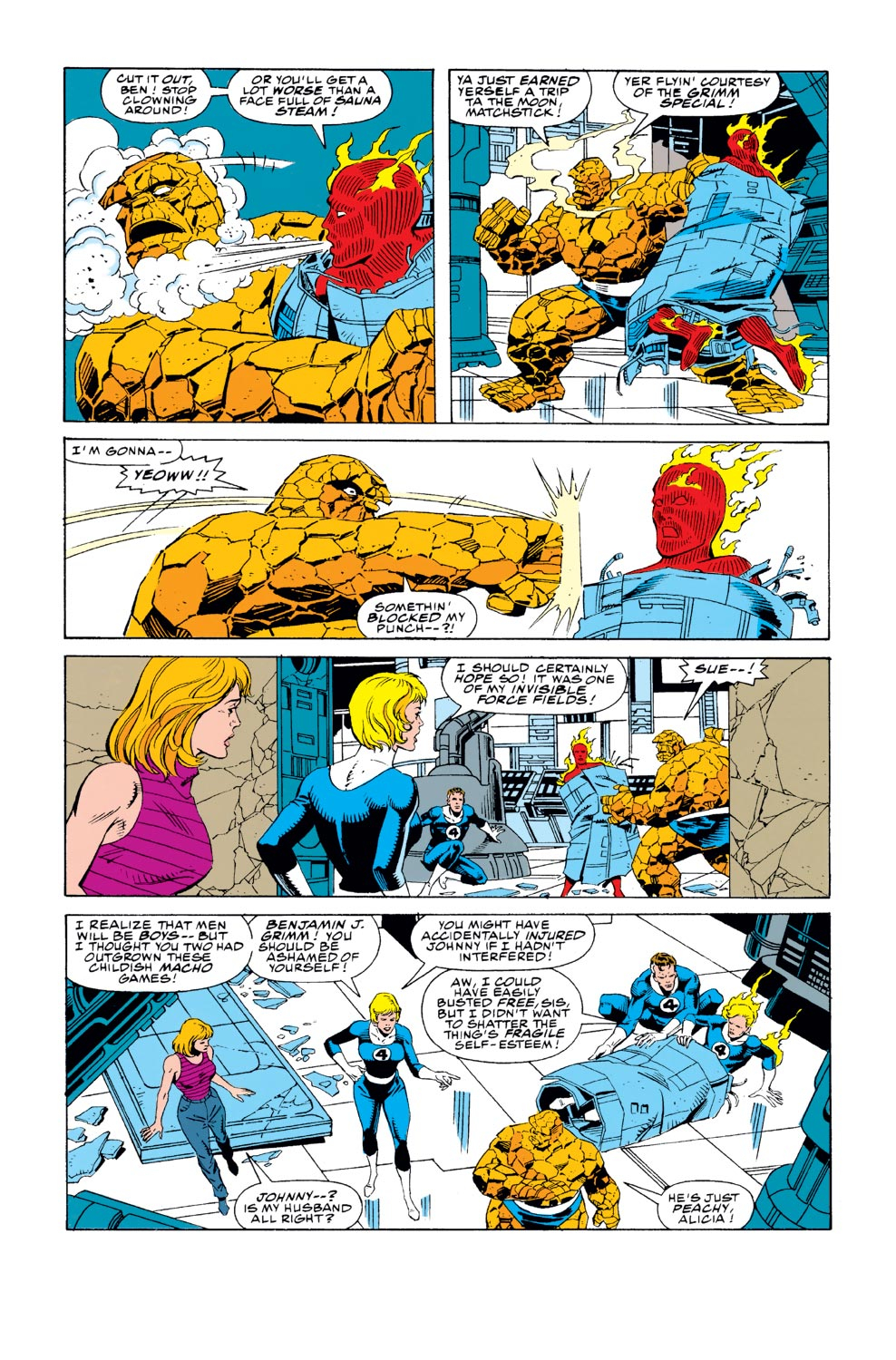 Read online Fantastic Four (1961) comic -  Issue #356 - 5