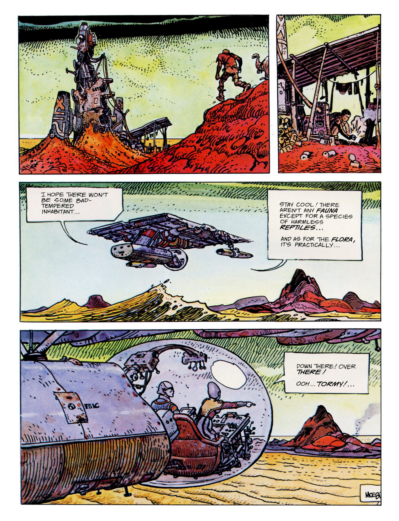 Read online Heavy Metal Presents Is Man Good? comic -  Issue # Full - 31