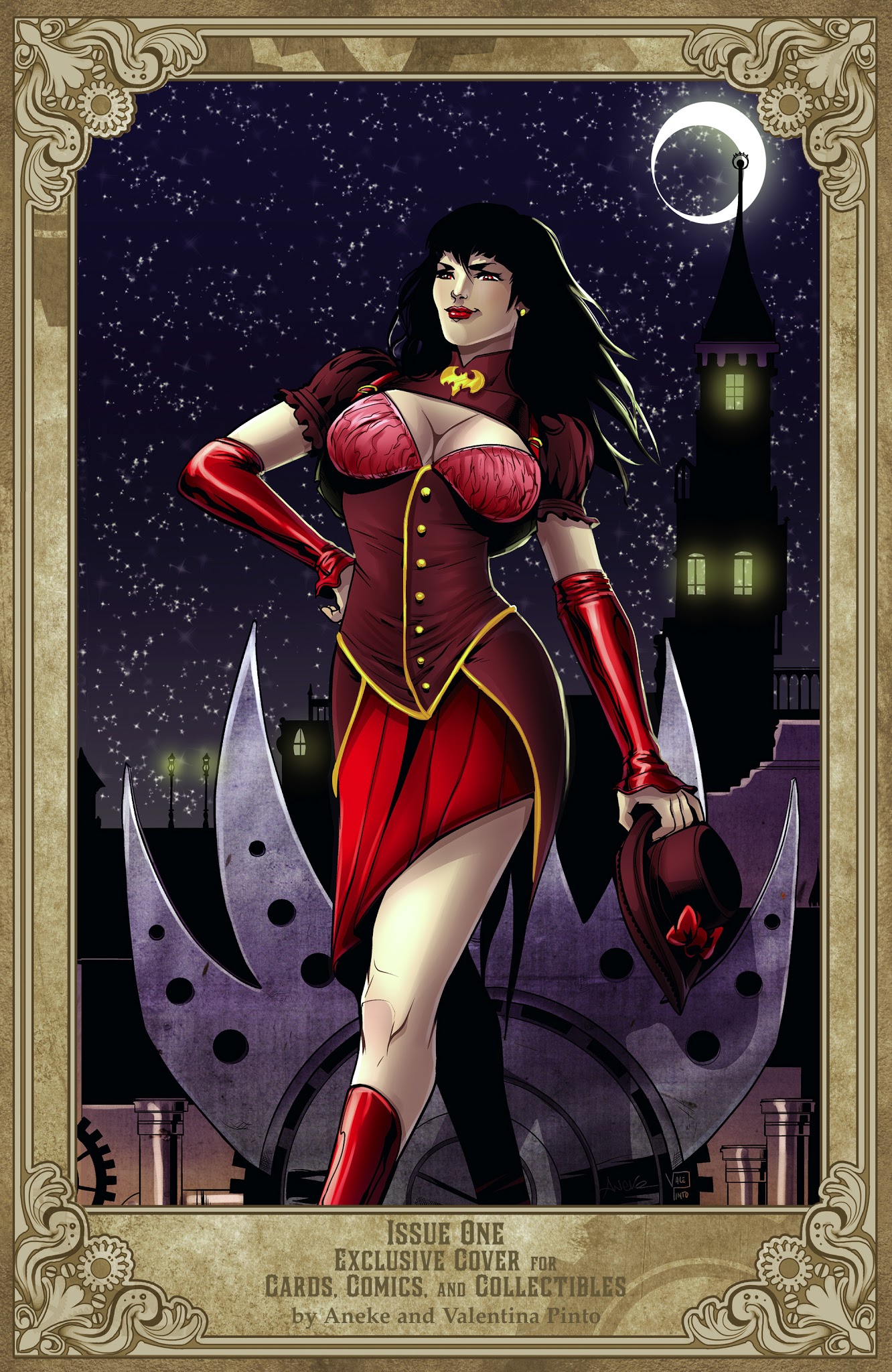 Read online Legenderry: Vampirella comic -  Issue # _TPB - 126