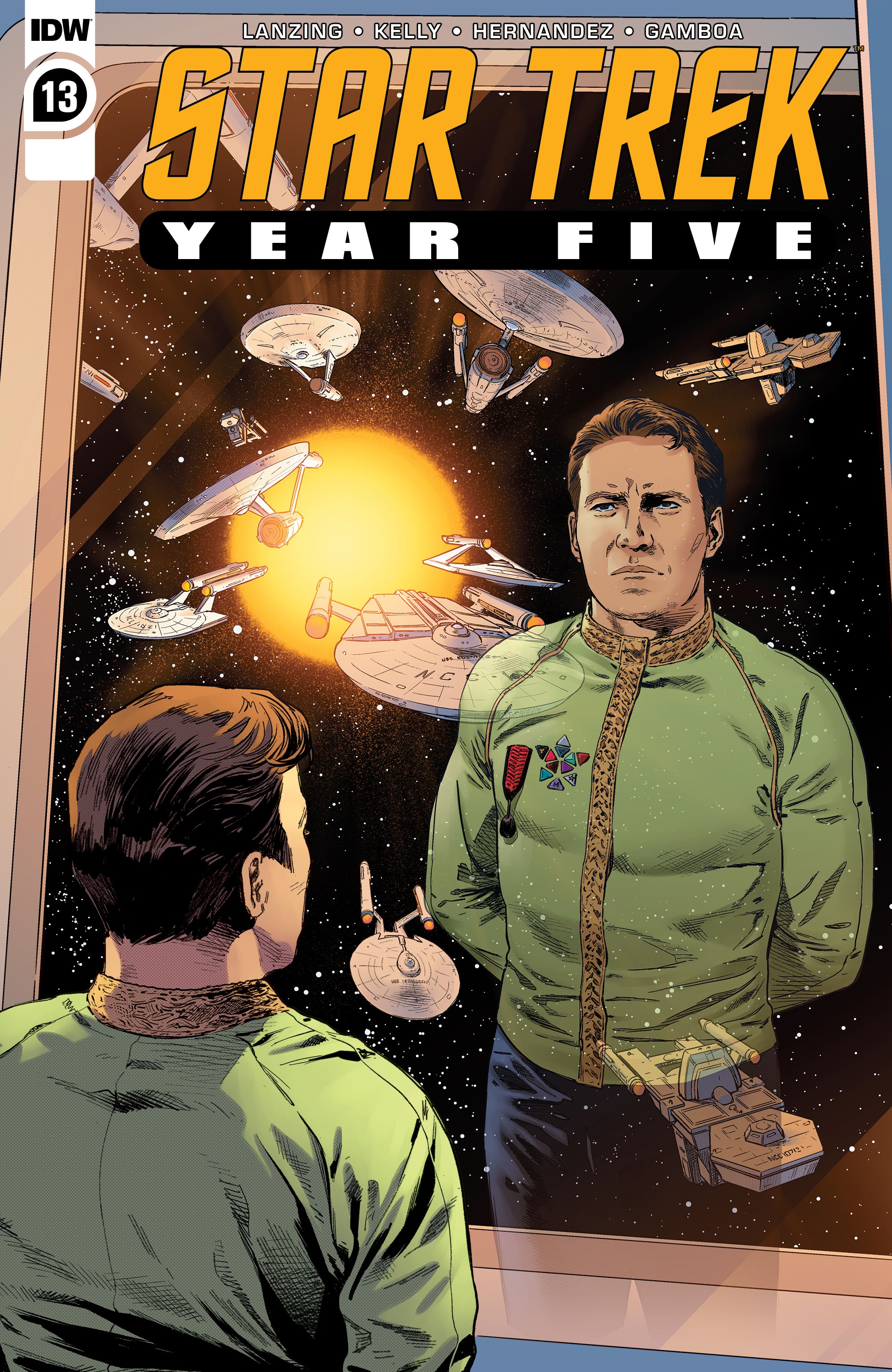 Read online Star Trek: Year Five comic -  Issue #13 - 1