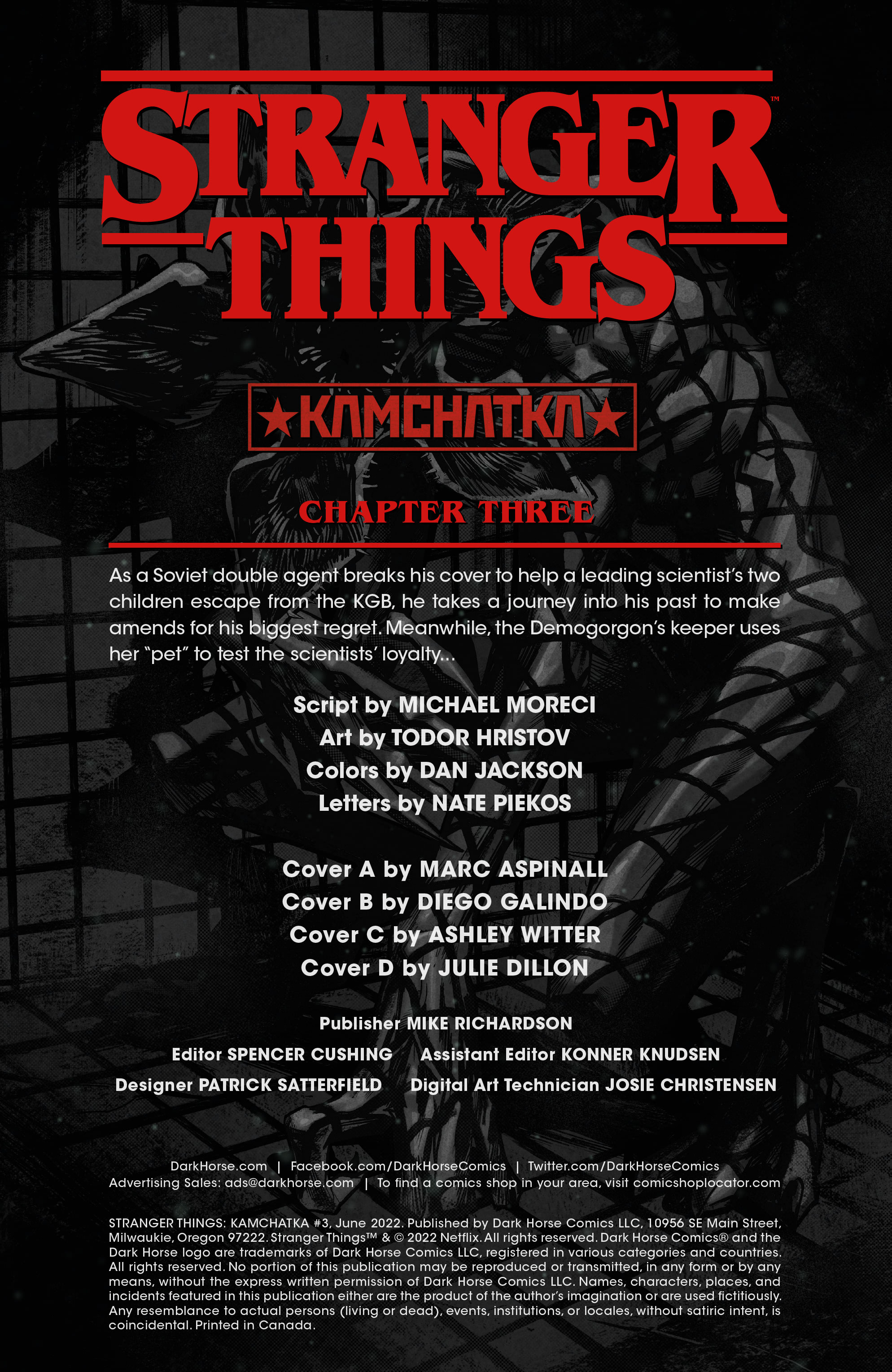 Read online Stranger Things: Kamchatka comic -  Issue #3 - 2