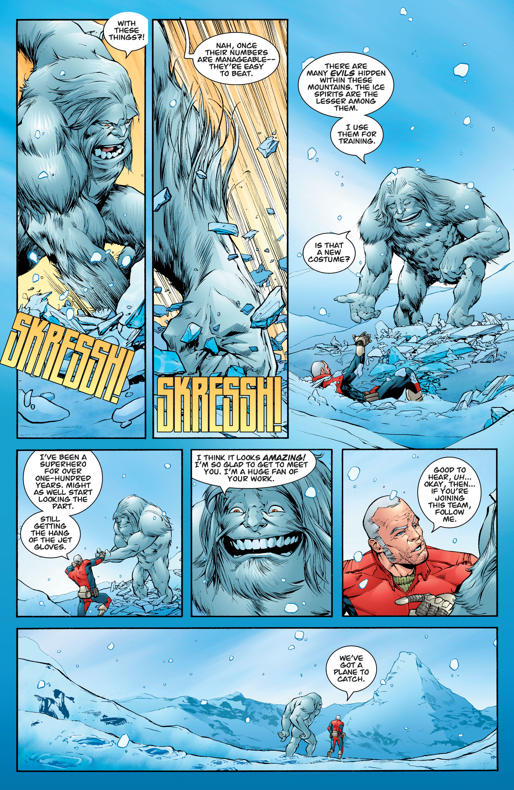 Read online Guarding the Globe (2010) comic -  Issue #1 - 22