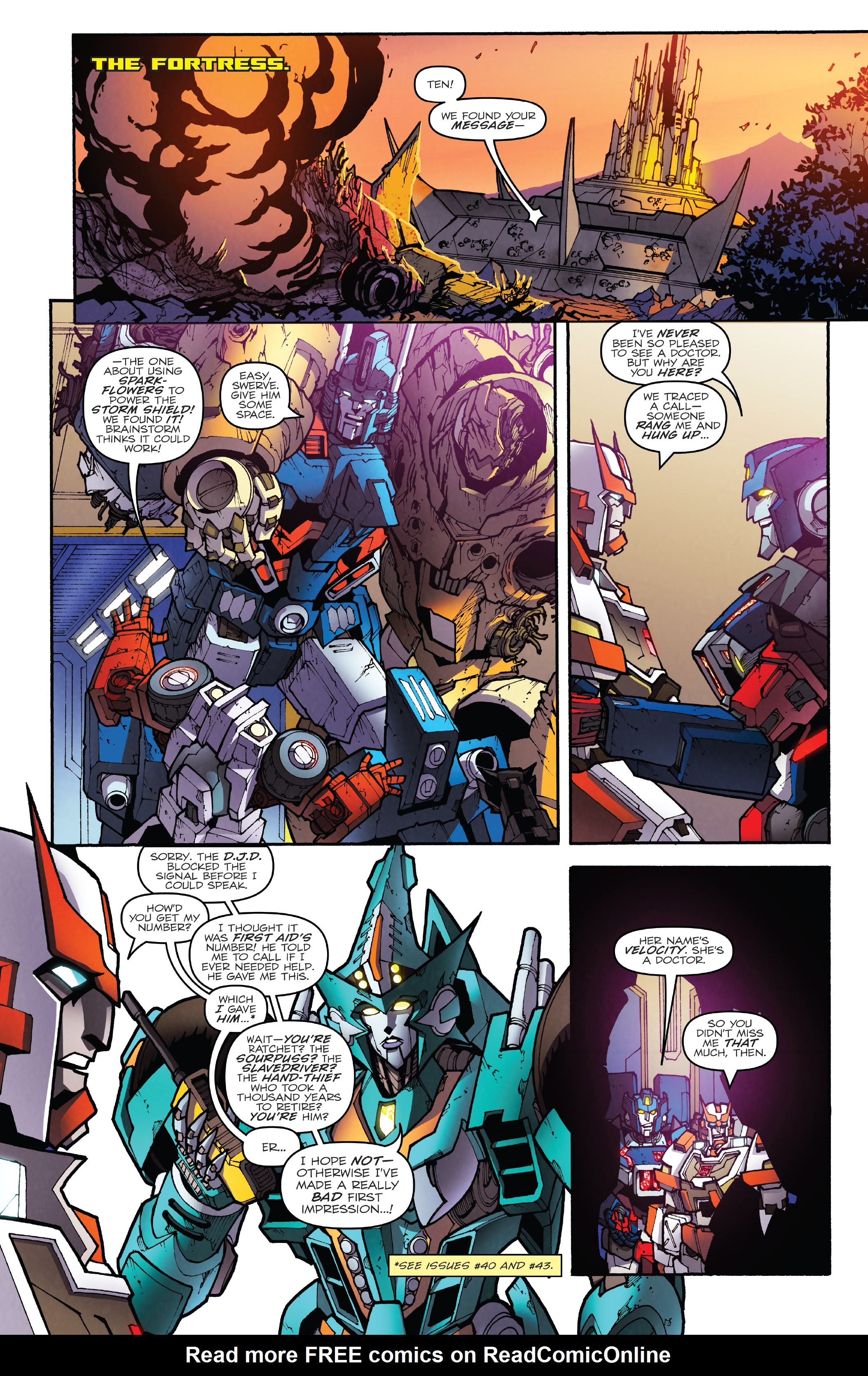Read online Transformers: The IDW Collection Phase Two comic -  Issue # TPB 11 (Part 3) - 57