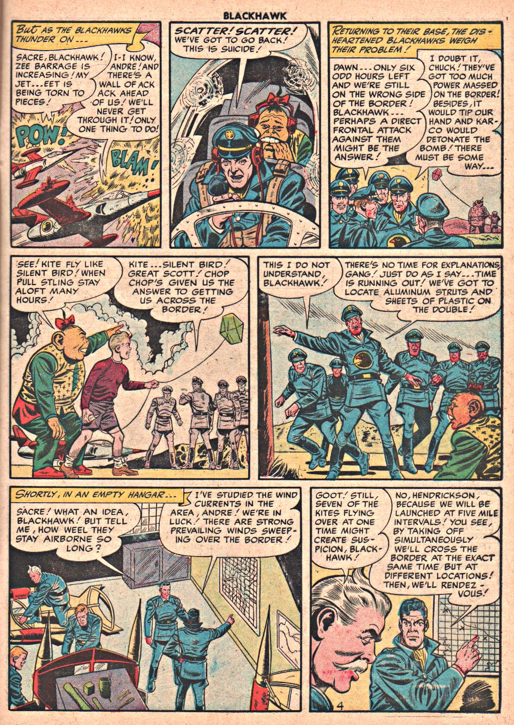 Read online Blackhawk (1957) comic -  Issue #82 - 29