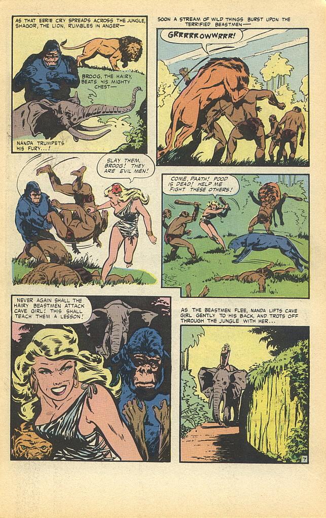 Read online Cave Girl comic -  Issue # Full - 9
