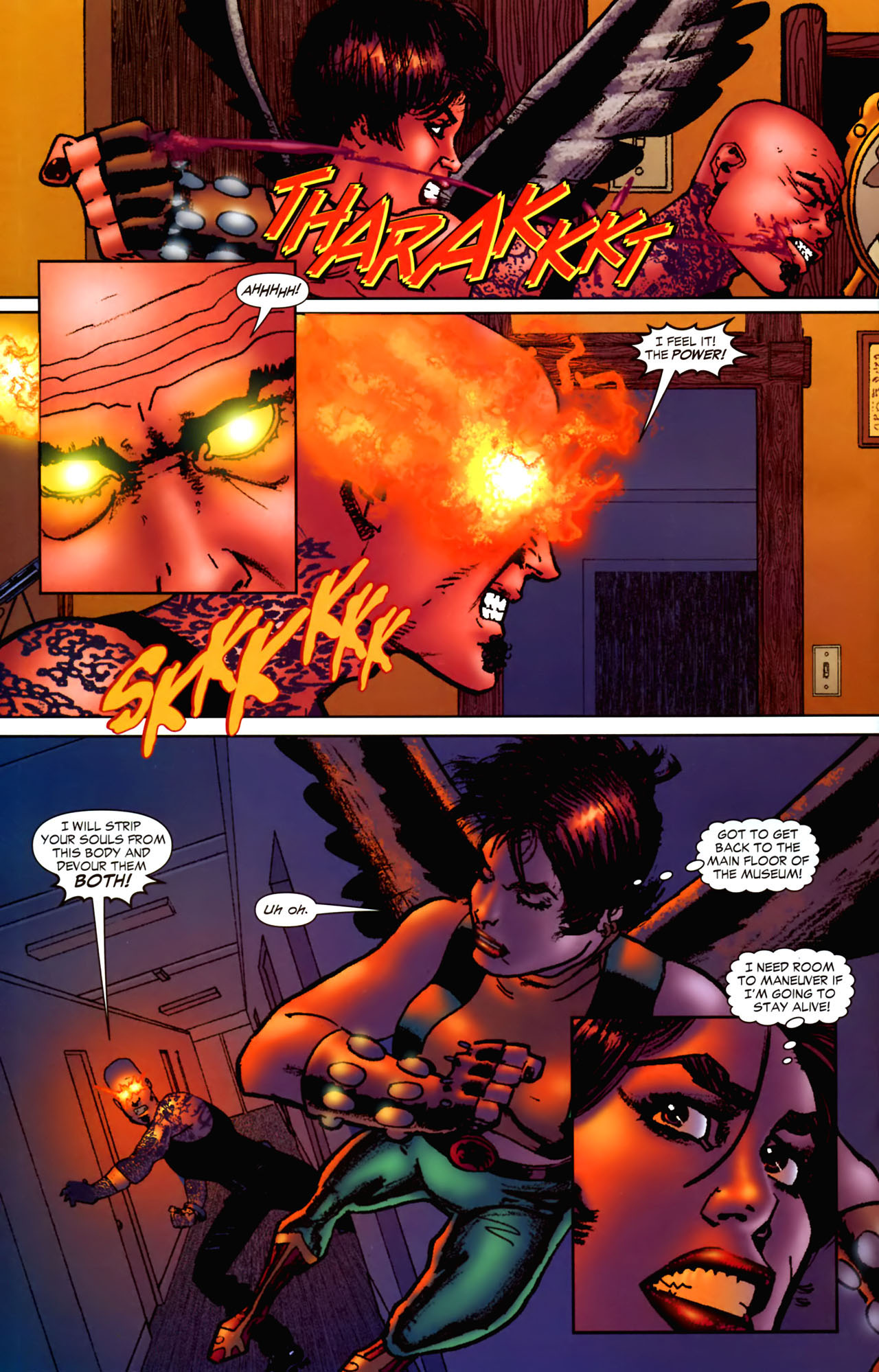 Read online Hawkgirl comic -  Issue #55 - 17