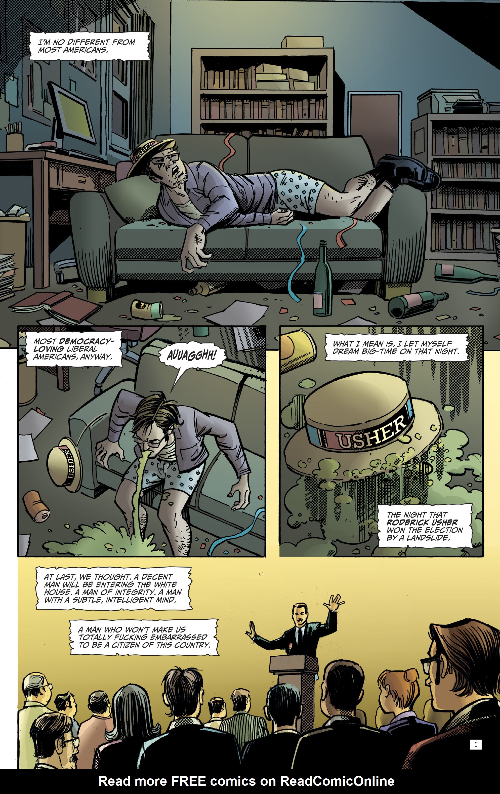 Read online Edgar Allan Poe's Snifter of Terror comic -  Issue #5 - 3