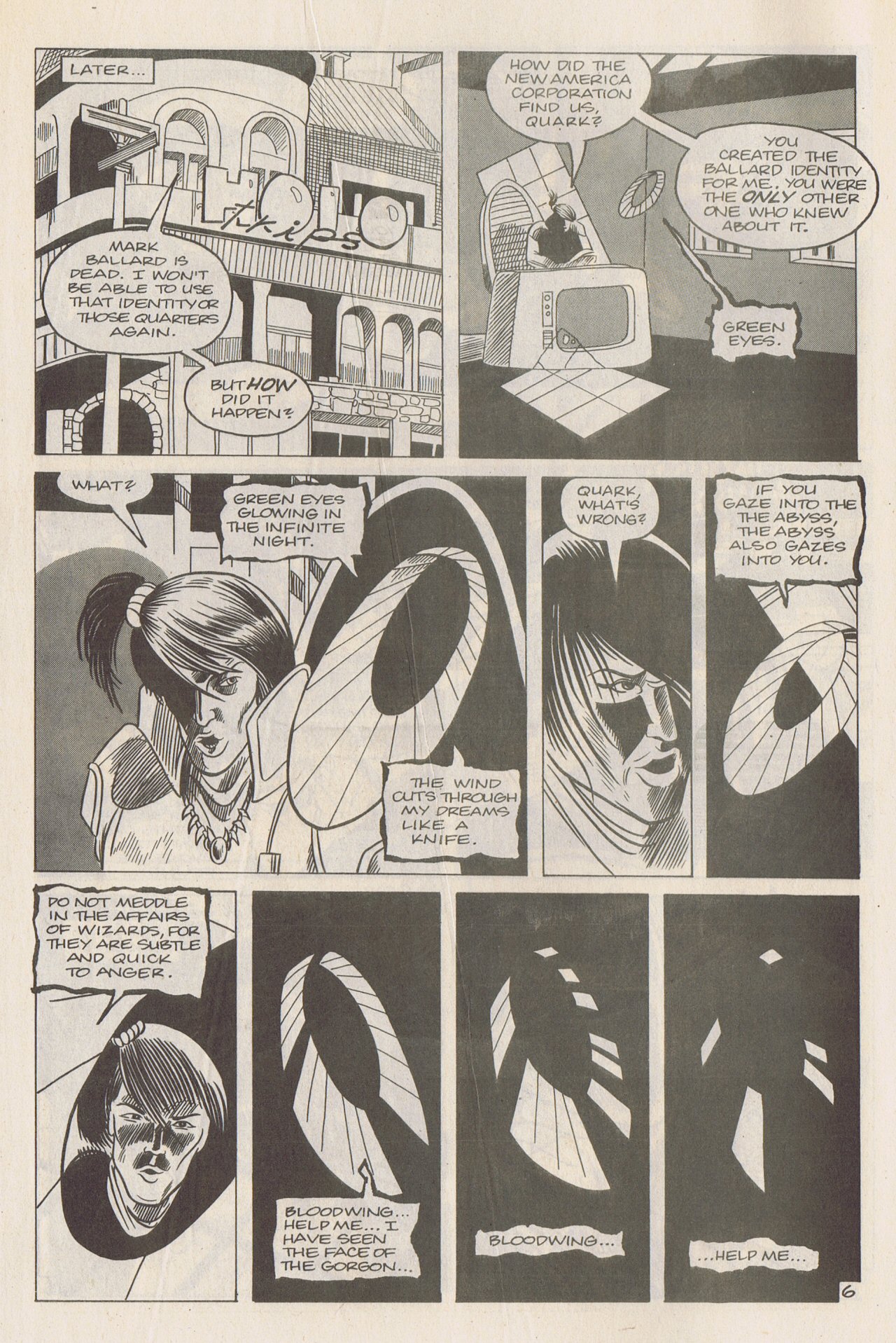 Read online Blood Wing comic -  Issue #2 - 8