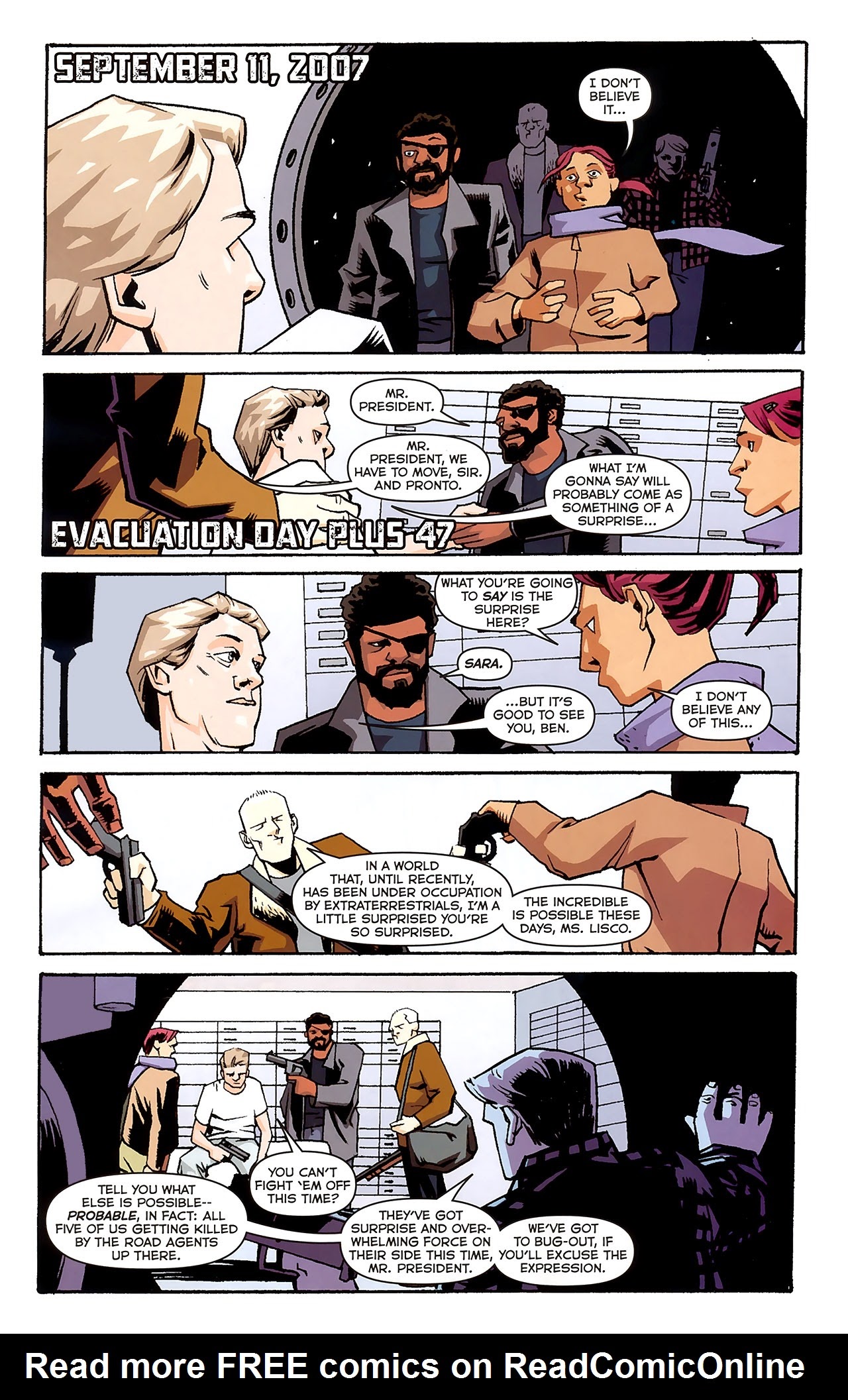 Read online Resurrection (2009) comic -  Issue #5 - 7