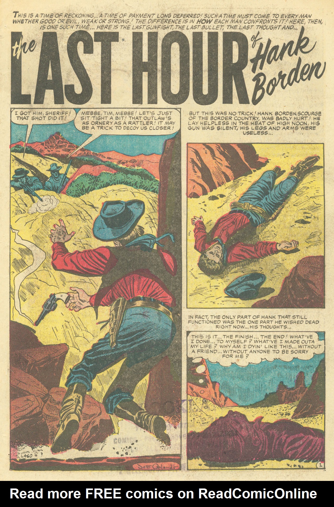 Read online Six-Gun Western comic -  Issue #2 - 3