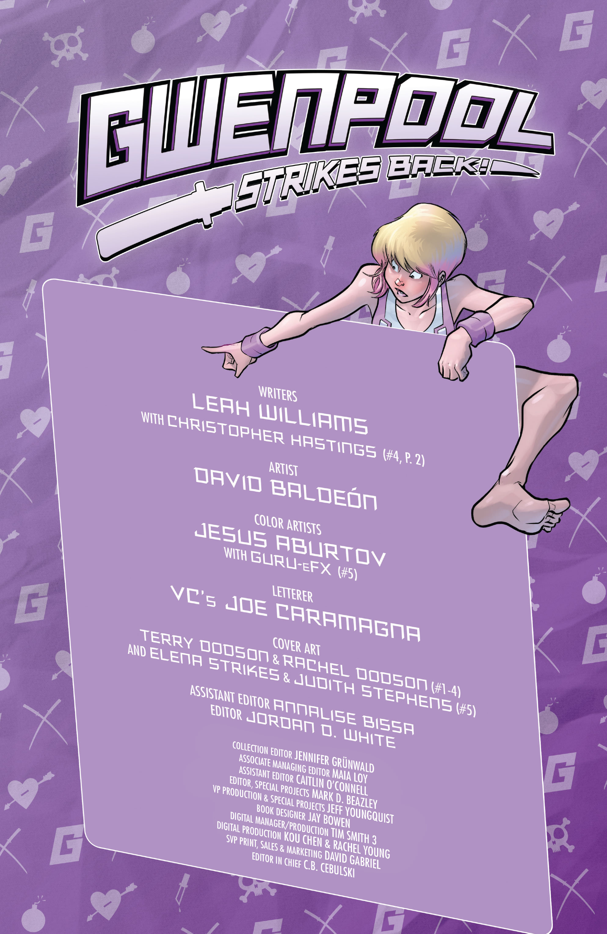 Read online Gwenpool Strikes Back comic -  Issue # _TPB - 4