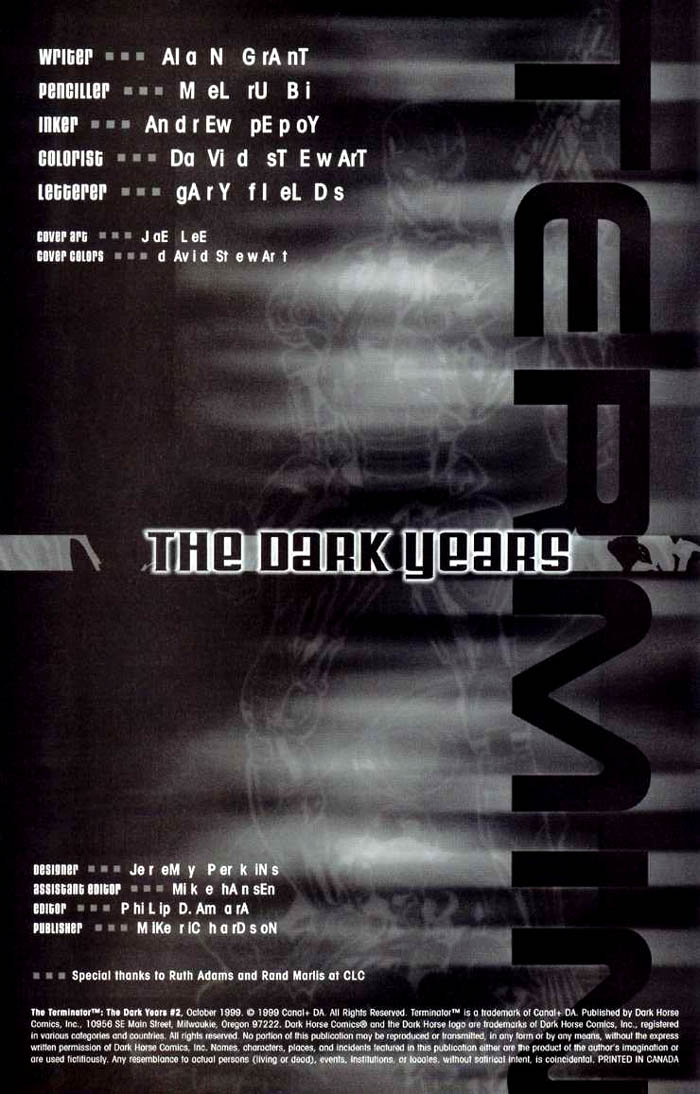 Read online The Terminator: The Dark Years comic -  Issue #2 - 2