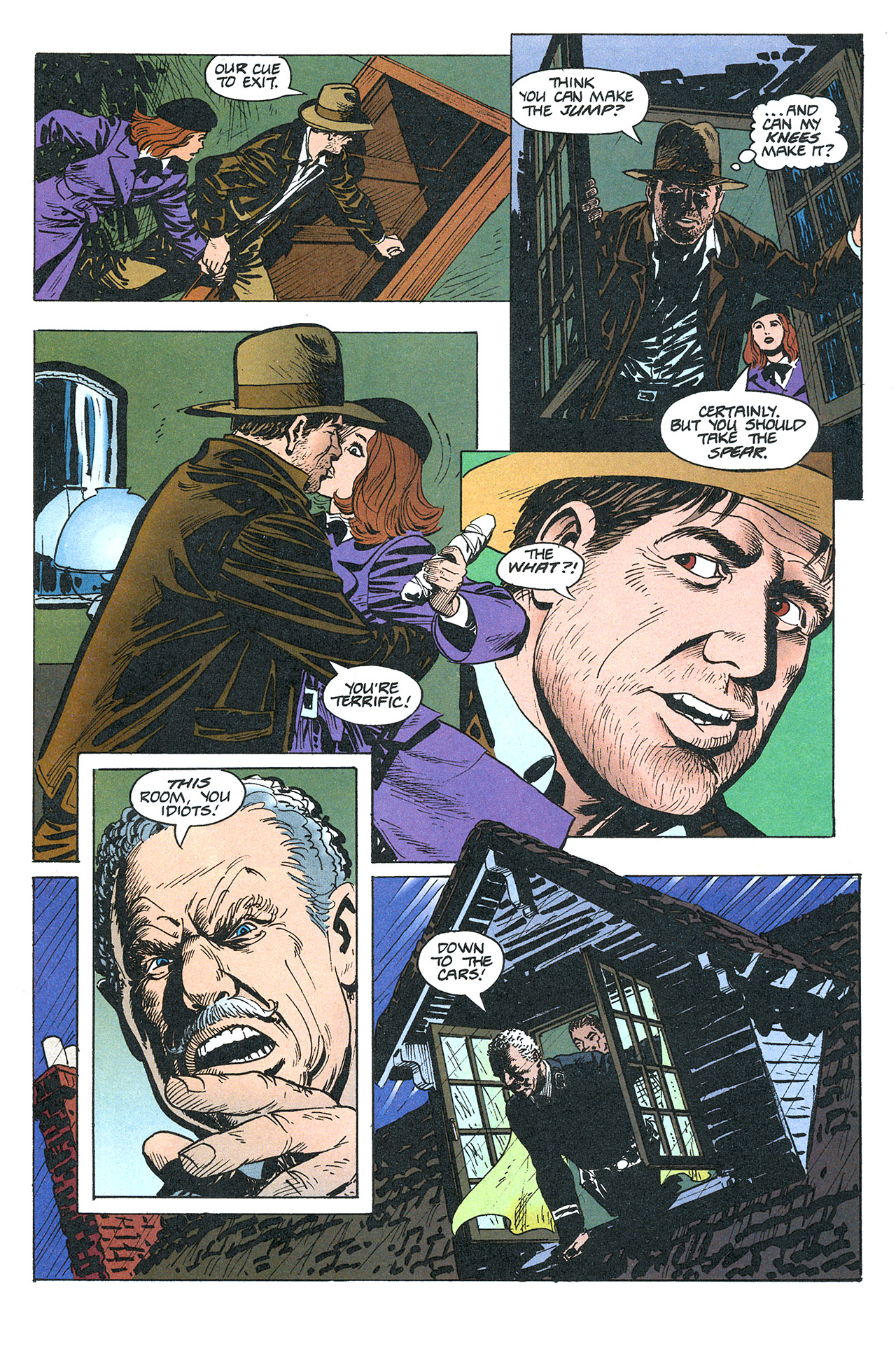 Read online Indiana Jones and the Spear of Destiny comic -  Issue #4 - 9