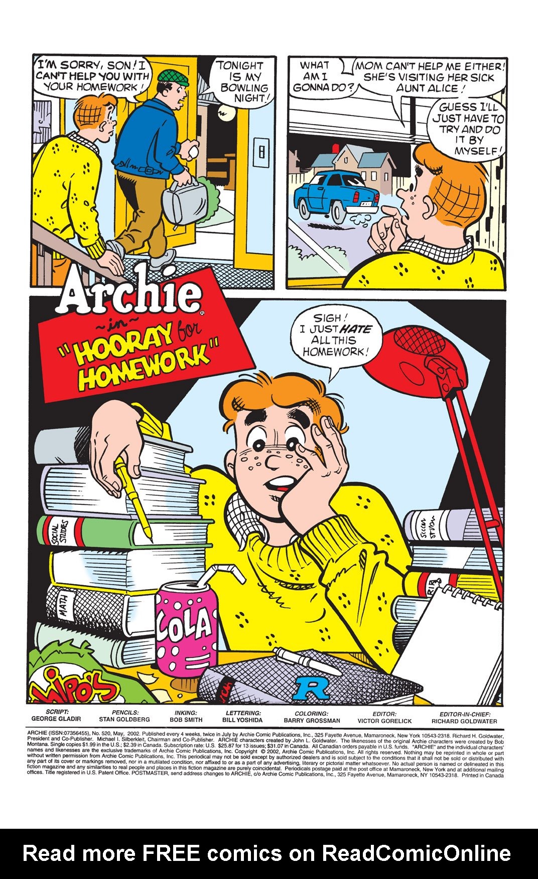 Read online Archie (1960) comic -  Issue #520 - 2