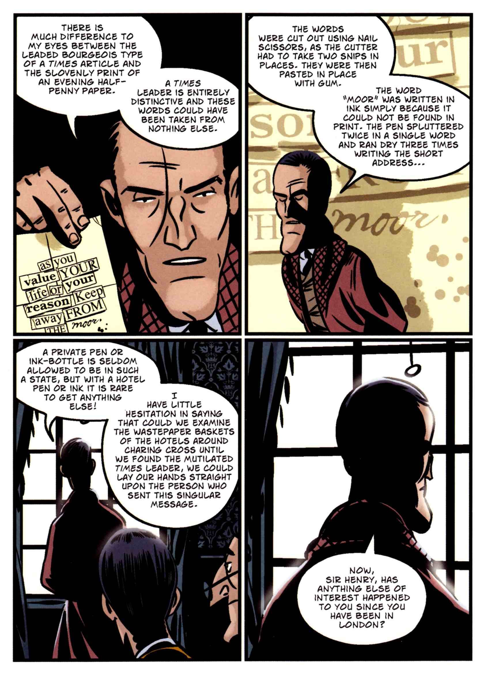 Read online The Hound of the Baskervilles (2009) comic -  Issue # TPB - 35