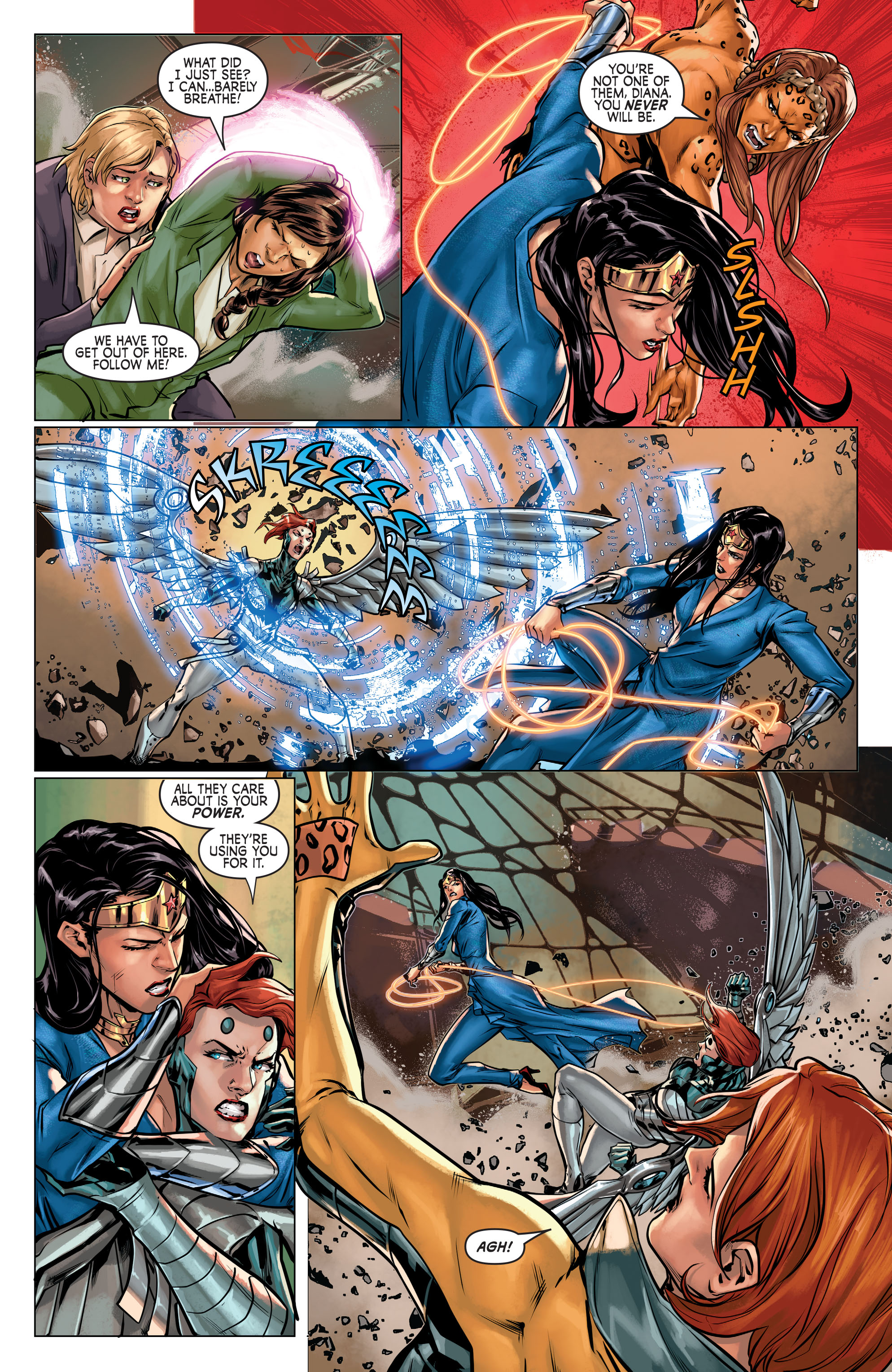 Read online Wonder Woman: Agent of Peace comic -  Issue #22 - 5