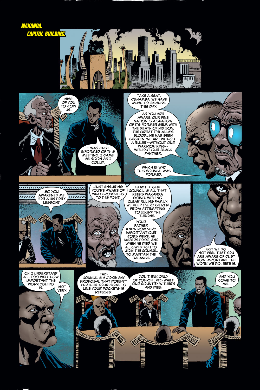 Black Panther 2099 issue Full - Page 7