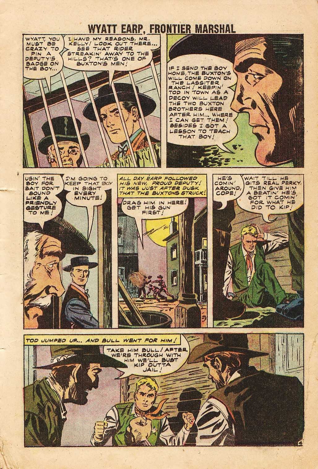 Read online Wyatt Earp Frontier Marshal comic -  Issue #23 - 13