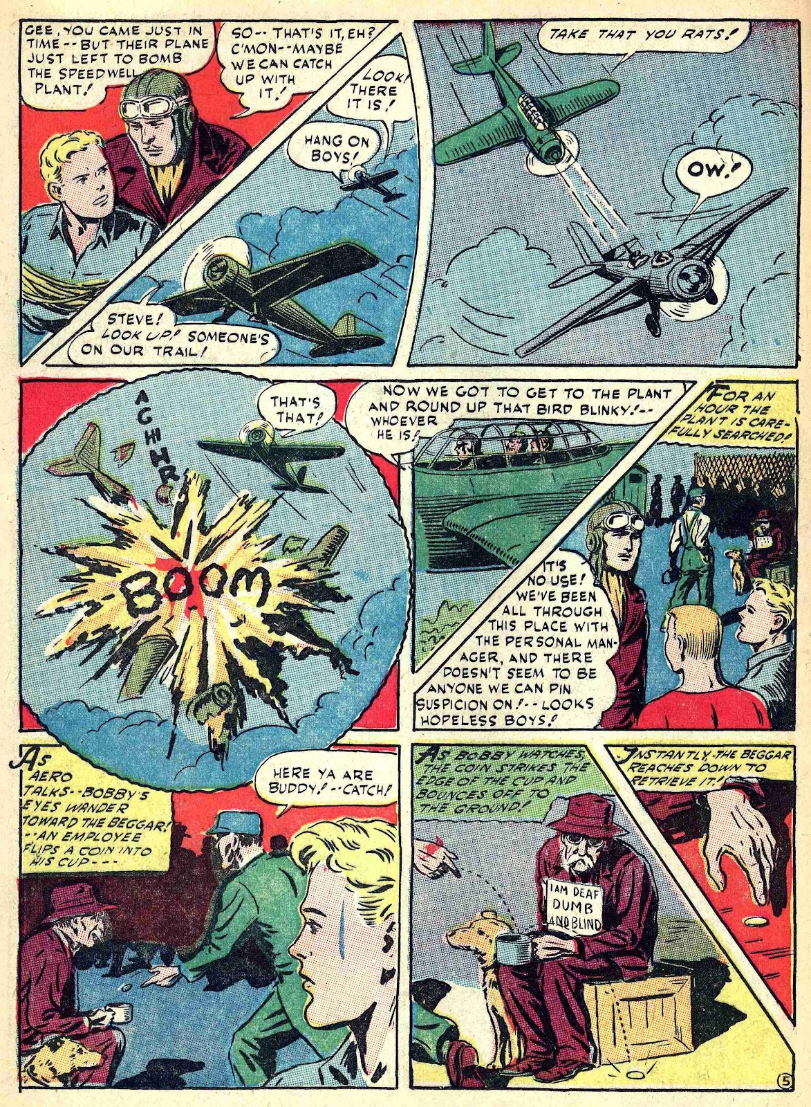 Captain Aero Comics issue 13 - Page 42