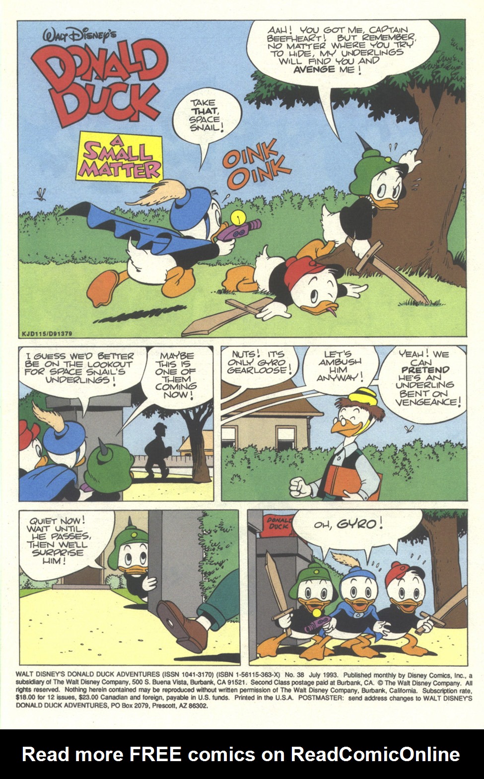 Read online Donald Duck Adventures comic -  Issue #38 - 3